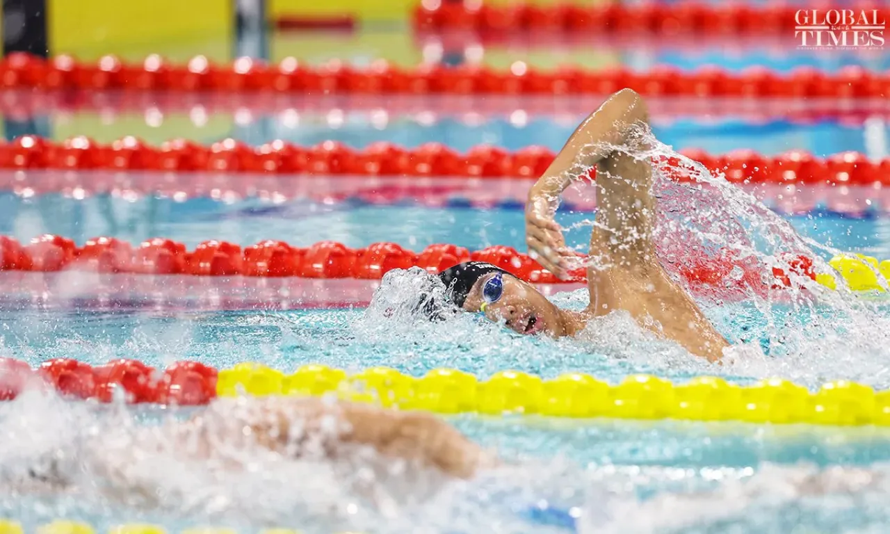 Zhang Zhanshuo, 15. Ulusal Oyunlar'da 1500 Metre Serbest Stilde Altıncı Madalyasını Kazandı Zhang Zhanshuo, 15. Ulusal Oyunlar'da 1500 Metre Serbest Stilde Altıncı Madalyasını Kazandı