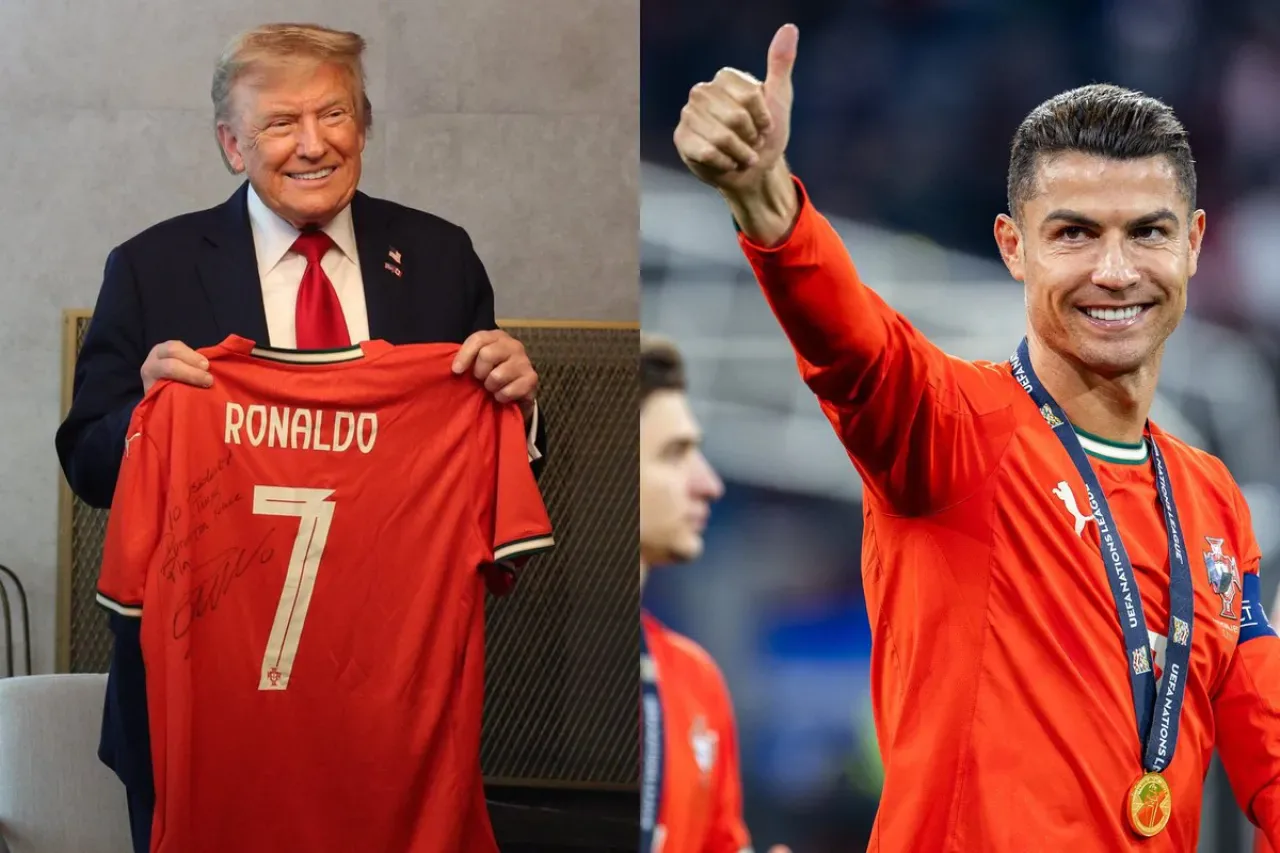 ABD Başkanı Trump ve Cristiano Ronaldo Beyaz Saray'da Buluştu ABD Başkanı Trump ve Cristiano Ronaldo Beyaz Saray'da Buluştu