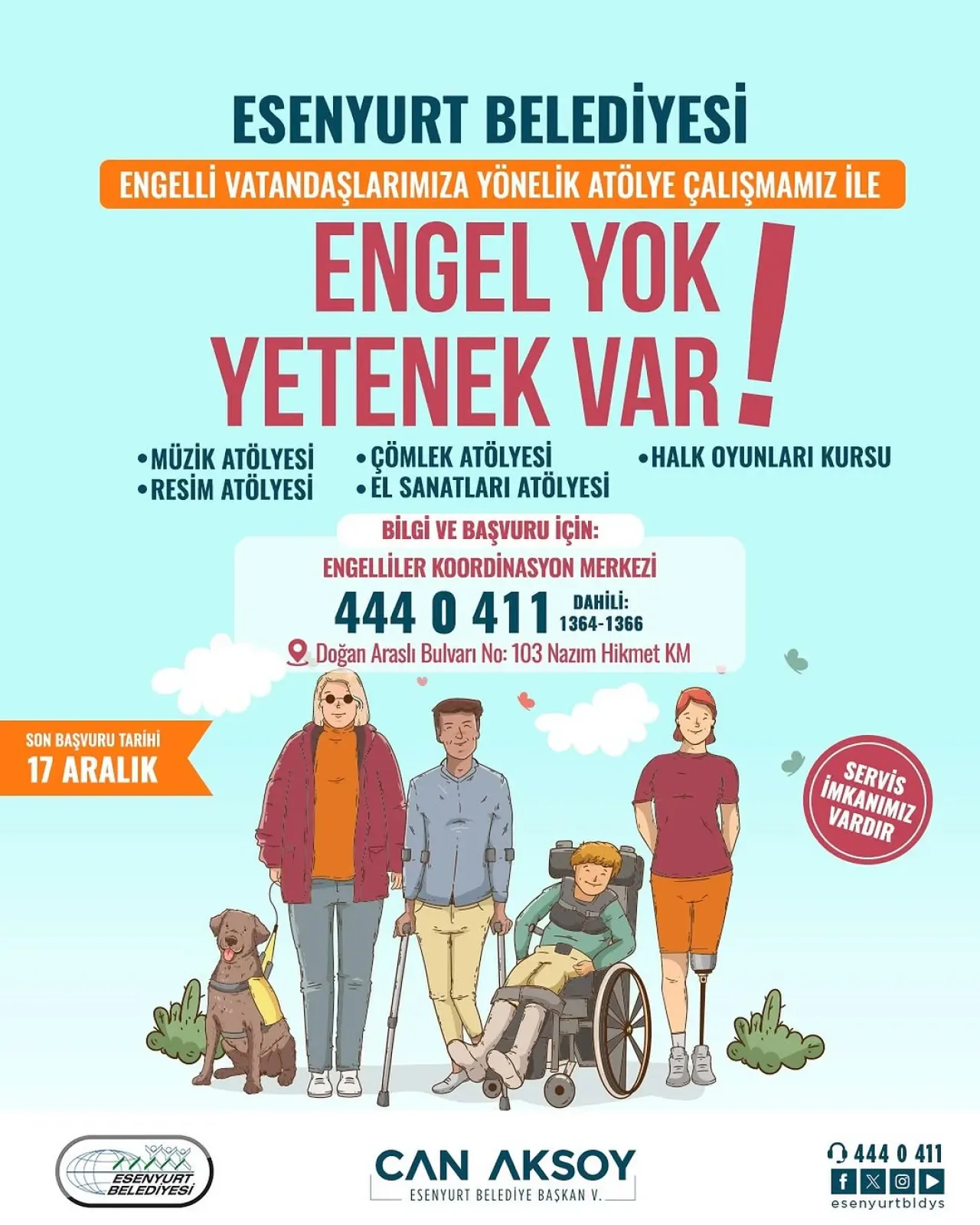 Esenyurt Belediyesi, Engelli Vatandaşlar İçin Sanat ve Beceri Atölyeleri Düzenliyor Esenyurt Belediyesi, Engelli Vatandaşlar İçin Sanat ve Beceri Atölyeleri Düzenliyor
