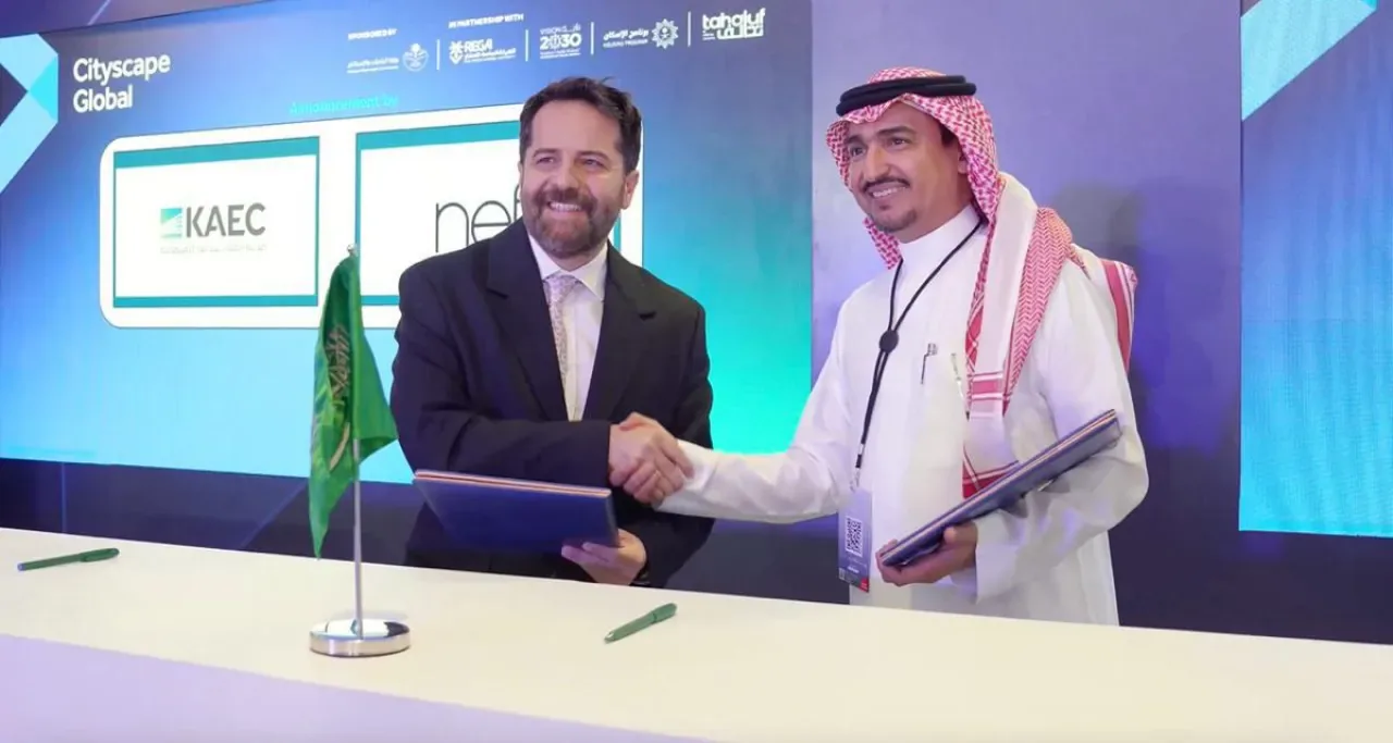 Nef, Suudi Arabistan'da 185 Milyon Metrekarelik Dev Şehir Projesi İçin Riyad'da Tarihi İmzayı Attı Nef, Suudi Arabistan'da 185 Milyon Metrekarelik Dev Şehir Projesi İçin Riyad'da Tarihi İmzayı Attı