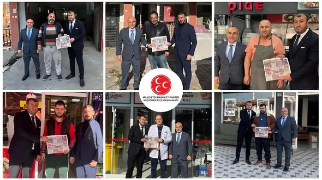 MHP Keçiören Esnaf Ziyareti Gerçekleştirdi MHP Keçiören Esnaf Ziyareti Gerçekleştirdi