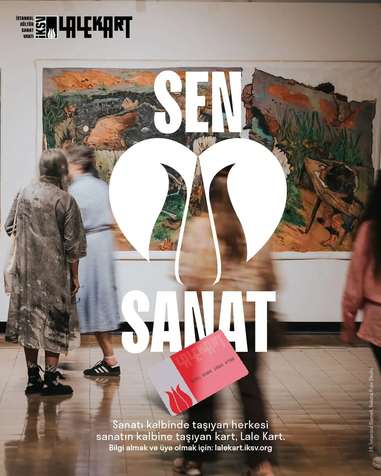 İKSV Lale Kart ile Kültür Sanat Dünyasının Ayrıcalıklı Üyesi Olun İKSV Lale Kart ile Kültür Sanat Dünyasının Ayrıcalıklı Üyesi Olun