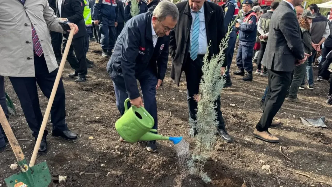 Balıkesir'de Geleceğe Nefes Olmak İçin Fidanlar Toprakla Buluştu Balıkesir'de Geleceğe Nefes Olmak İçin Fidanlar Toprakla Buluştu