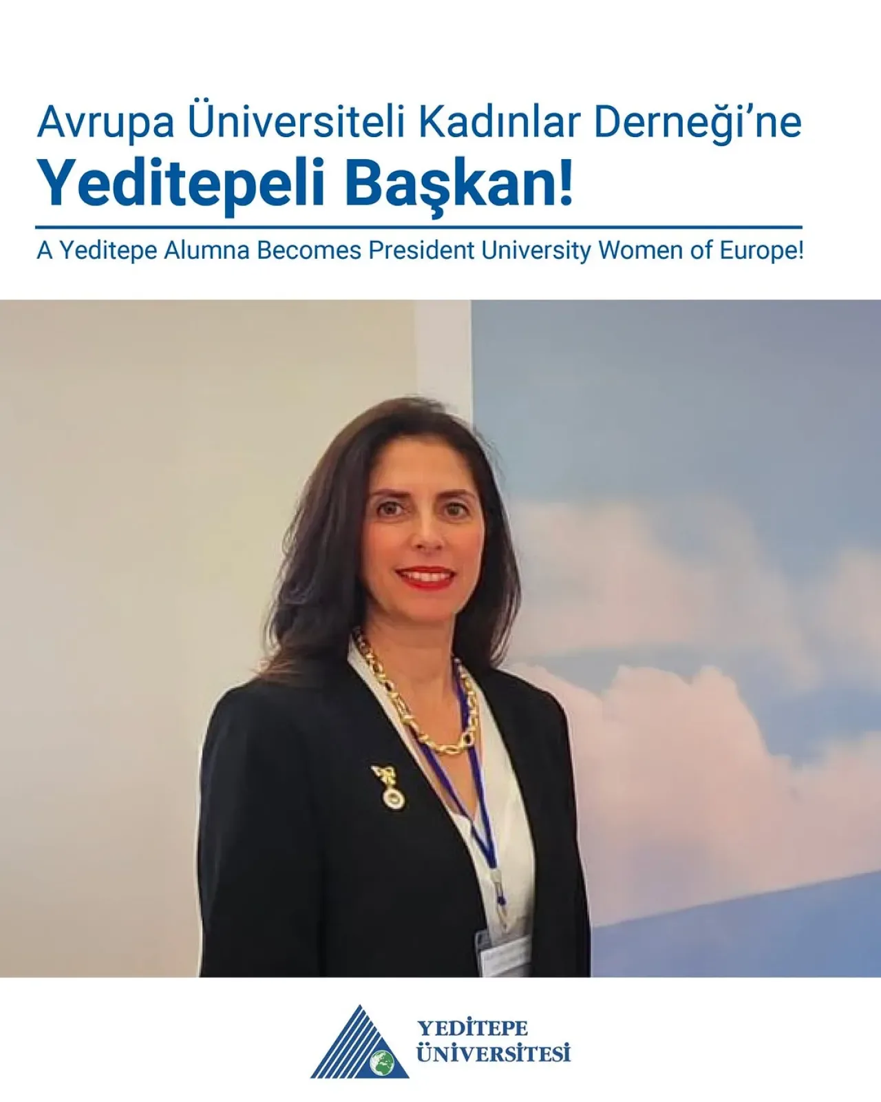 Dr. Başak Ovacık, Avrupa Üniversiteli Kadınlar Derneği Başkanlığına Seçilen İlk Türk Oldu Dr. Başak Ovacık, Avrupa Üniversiteli Kadınlar Derneği Başkanlığına Seçilen İlk Türk Oldu