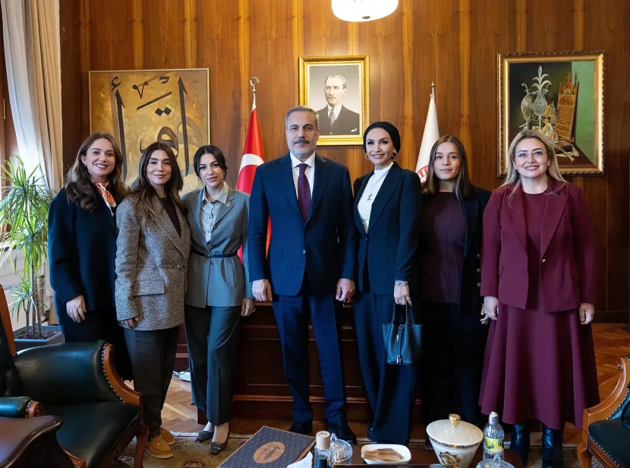 AK Parti İstanbul Milletvekili Nilhan Ayan ve Beraberindeki Heyet, Dışişleri Bakanı Hakan Fidan'ı Ziyaret Etti AK Parti İstanbul Milletvekili Nilhan Ayan ve Beraberindeki Heyet, Dışişleri Bakanı Hakan Fidan'ı Ziyaret Etti