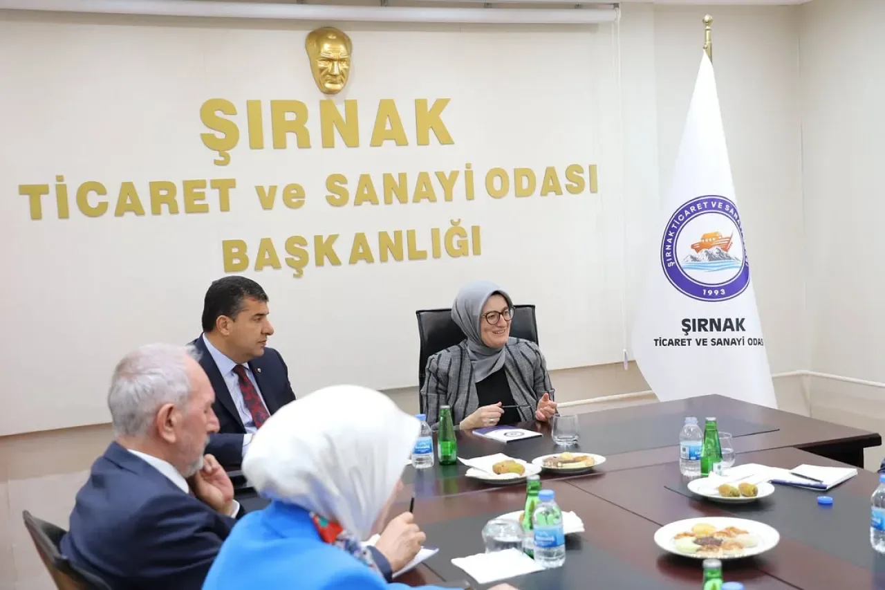AK Parti Balıkesir Milletvekili Belgin Uygur, Şırnak Ticaret ve Sanayi Odası'nı Ziyaret Etti AK Parti Balıkesir Milletvekili Belgin Uygur, Şırnak Ticaret ve Sanayi Odası'nı Ziyaret Etti
