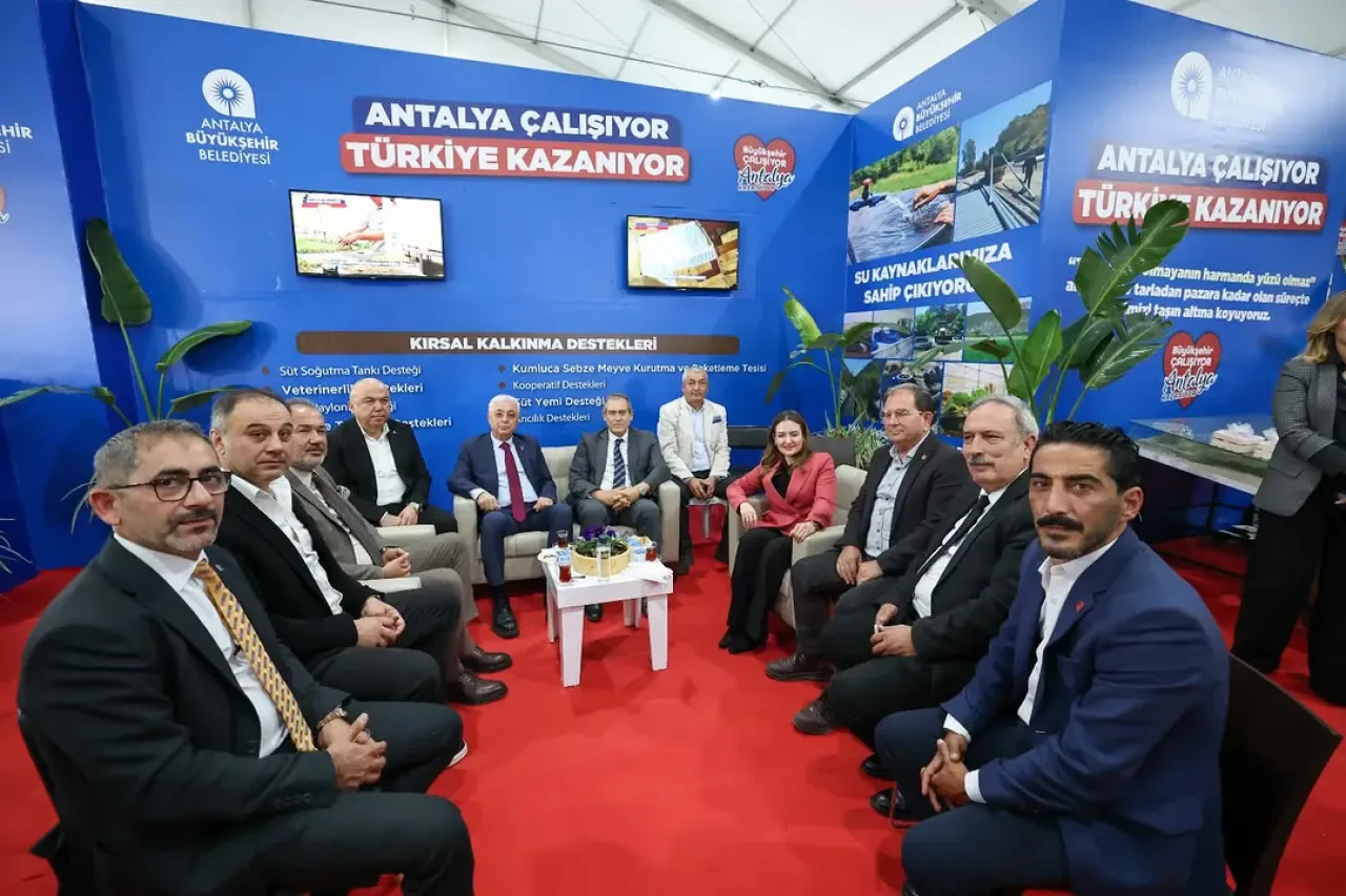 Antalya'da Tarımın Geleceği Growtech Fuarında Şekilleniyor Antalya'da Tarımın Geleceği Growtech Fuarında Şekilleniyor