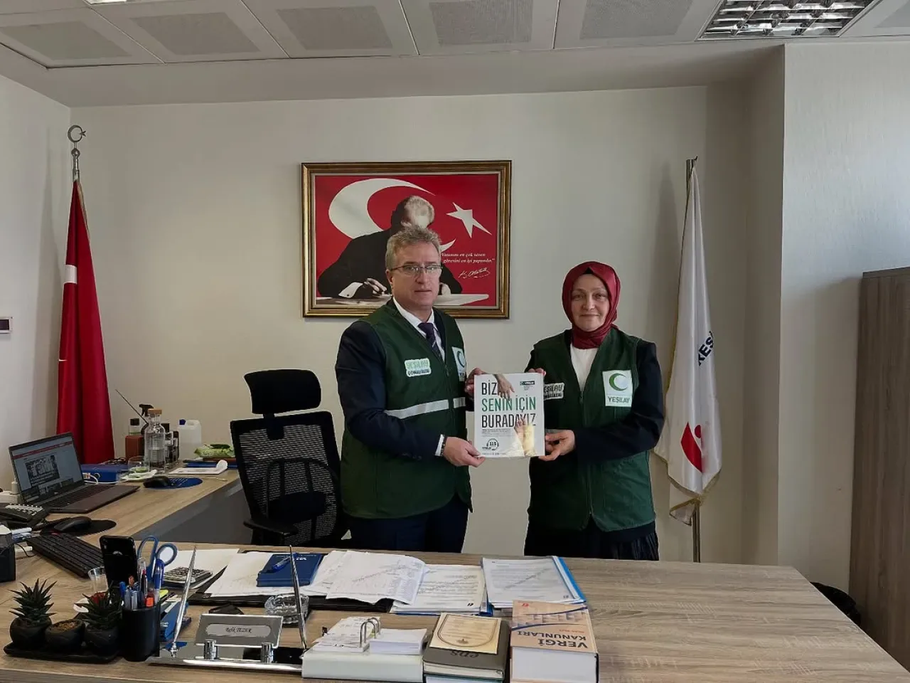 Yeşilay Esenler Şubesi, Vergi Dairesi ile İş Birliği Görüşmesi Yaptı Yeşilay Esenler Şubesi, Vergi Dairesi ile İş Birliği Görüşmesi Yaptı