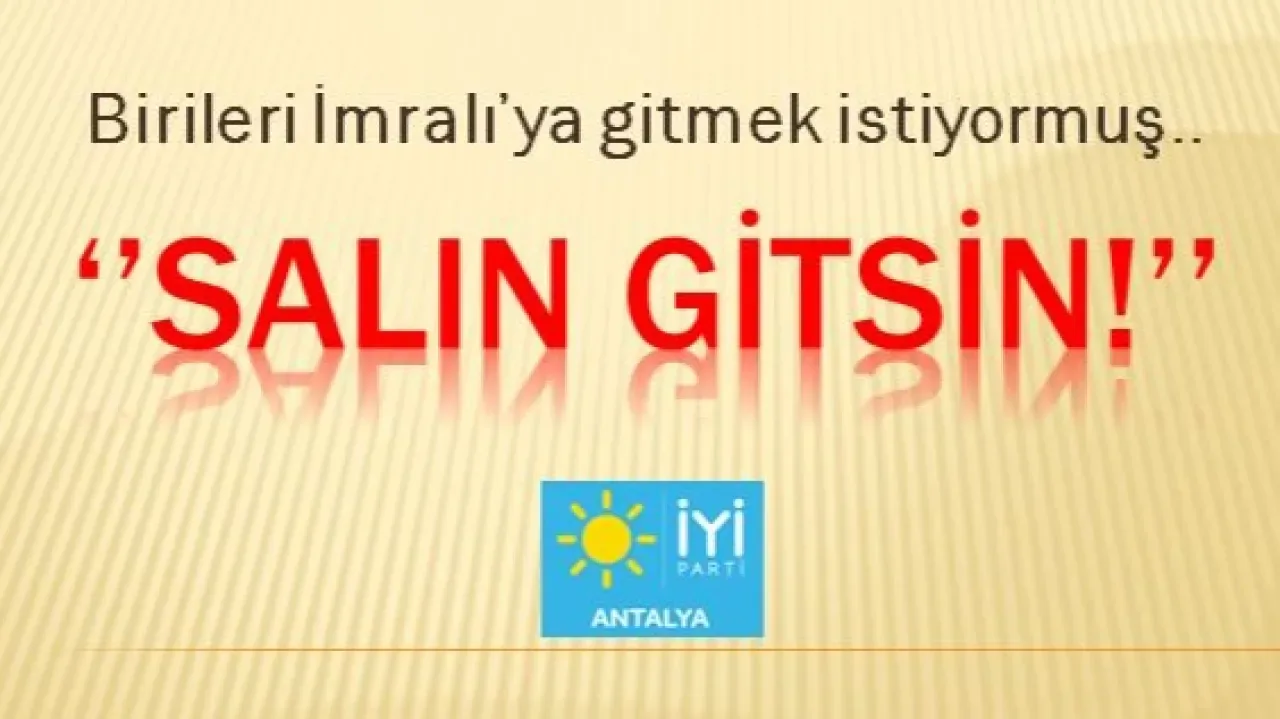 Antalya'da İYİ Parti İl Başkanlığı Görevine Hüseyin Dinç Getirildi Antalya'da İYİ Parti İl Başkanlığı Görevine Hüseyin Dinç Getirildi