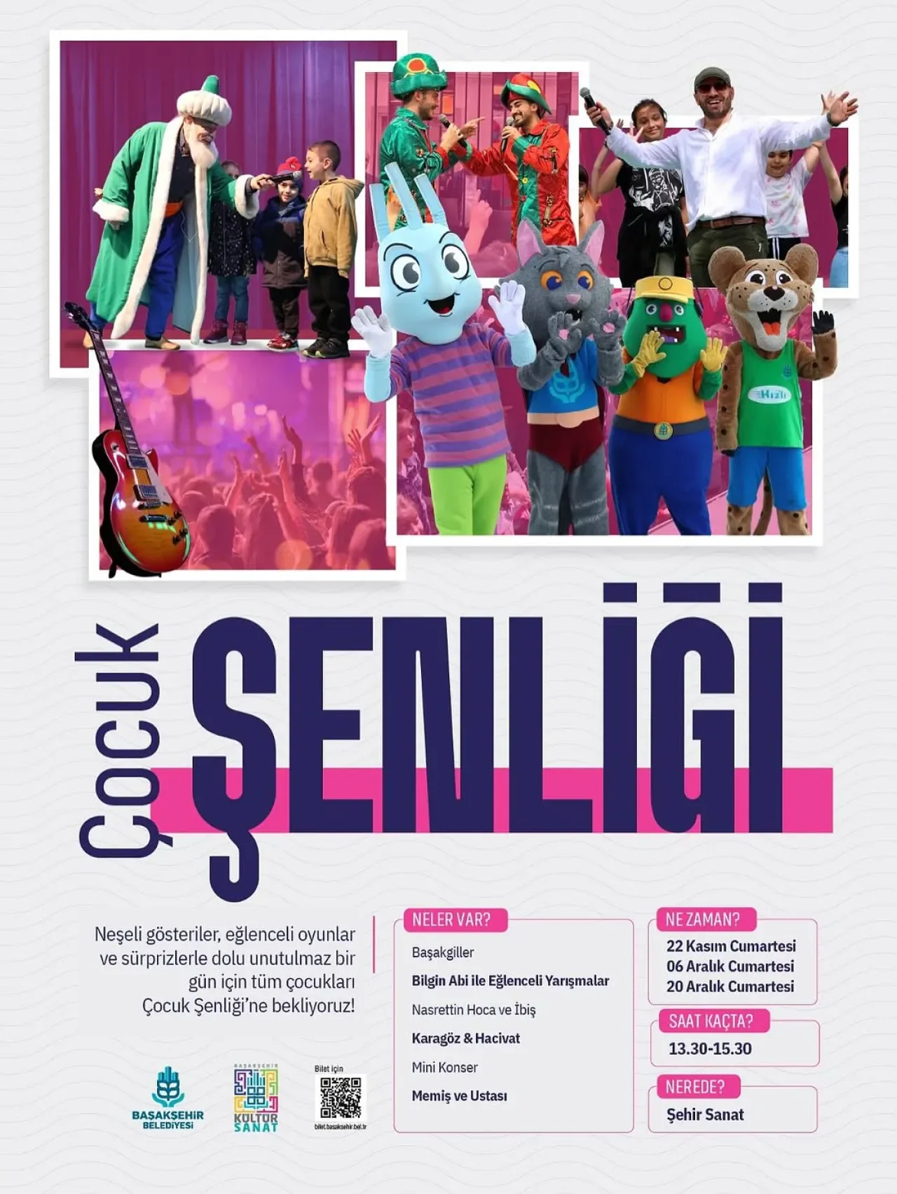 İstanbul Başakşehir'de Üç Ayrı Tarihte Çocuk Şenliği İstanbul Başakşehir'de Üç Ayrı Tarihte Çocuk Şenliği