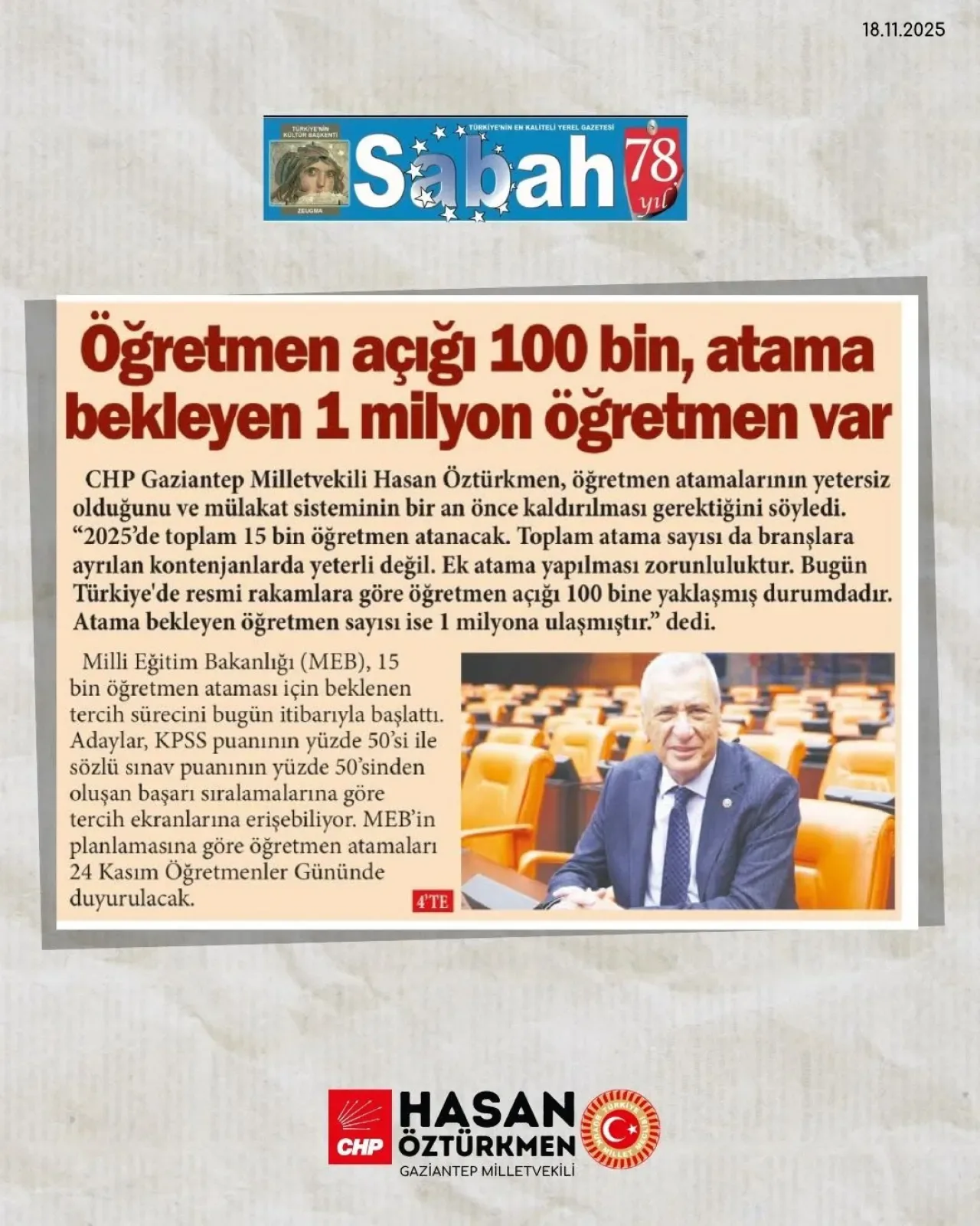 Öğretmen Atamalarında 15 Bin Kontenjan Yetersiz Bulundu Öğretmen Atamalarında 15 Bin Kontenjan Yetersiz Bulundu