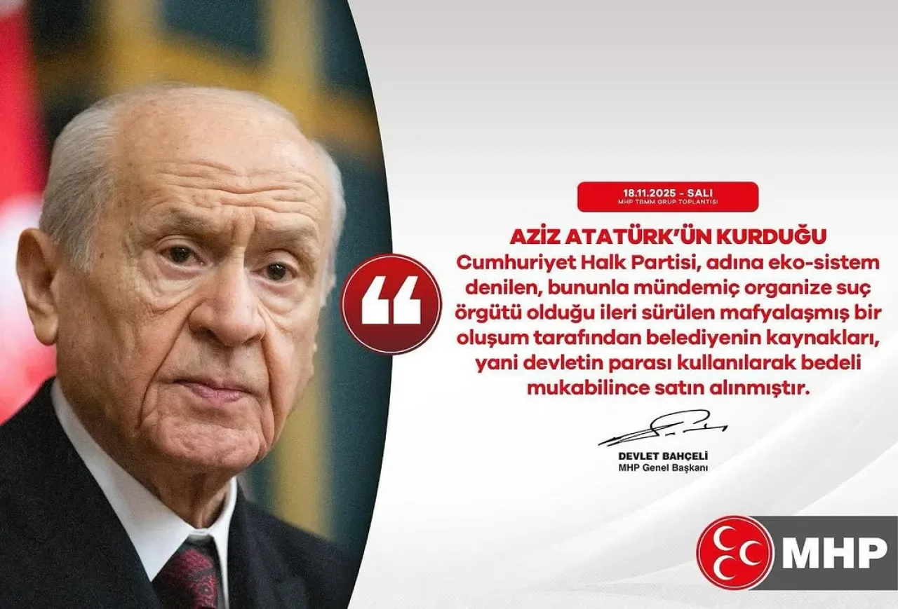Akyurt MHP İlçe Başkanlığı'ndan CHP'ye "Mafyalaşmış Oluşum" Suçlaması Akyurt MHP İlçe Başkanlığı'ndan CHP'ye "Mafyalaşmış Oluşum" Suçlaması