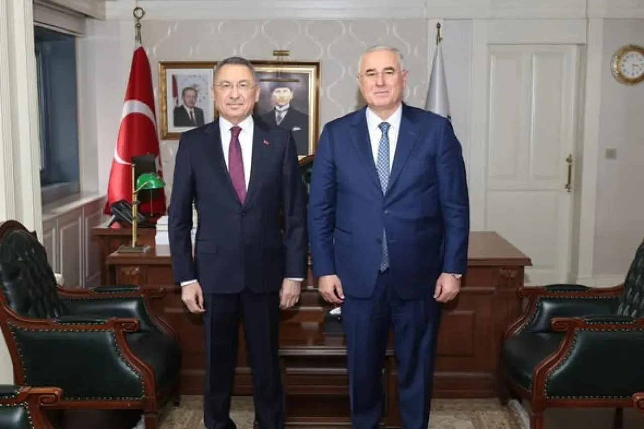 Fuat Oktay, Kamu Başdenetçiliği'nde Önemli Gündem Konularını Görüştü Fuat Oktay, Kamu Başdenetçiliği'nde Önemli Gündem Konularını Görüştü