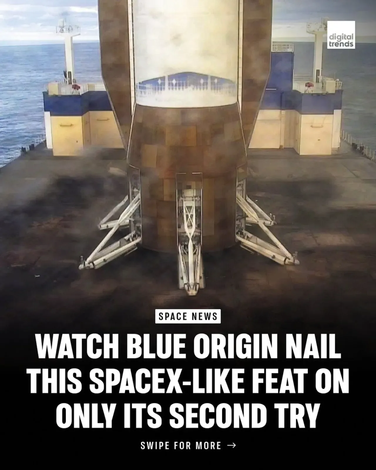 Blue Origin'ın New Glenn Roketi, İlk Gezegenler Arası Görevini Başarıyla Tamamladı Blue Origin'ın New Glenn Roketi, İlk Gezegenler Arası Görevini Başarıyla Tamamladı
