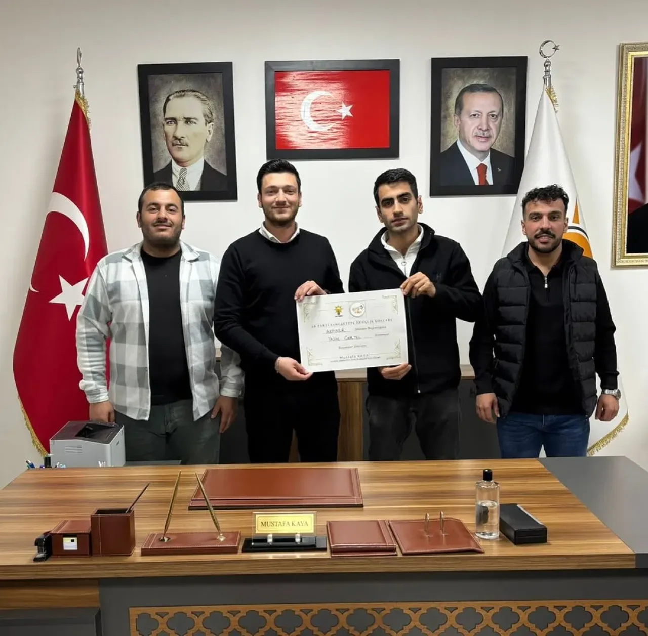 AK Parti Sancaktepe'de Mahalle Başkanlığına Atama AK Parti Sancaktepe'de Mahalle Başkanlığına Atama
