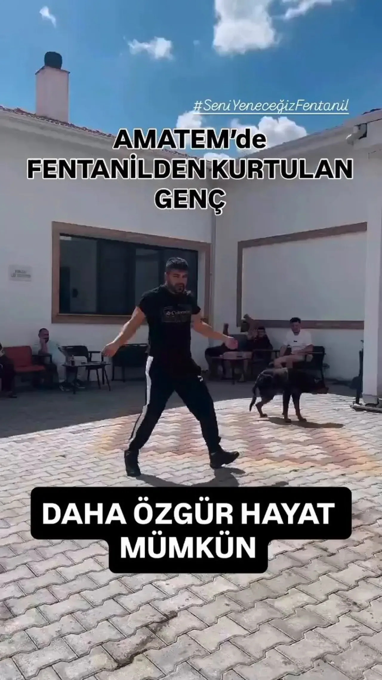 Madde Bağımlılığı Tedavisini Başaran Vatandaş Mutluluğunu Dans Ederek Kutladı Madde Bağımlılığı Tedavisini Başaran Vatandaş Mutluluğunu Dans Ederek Kutladı
