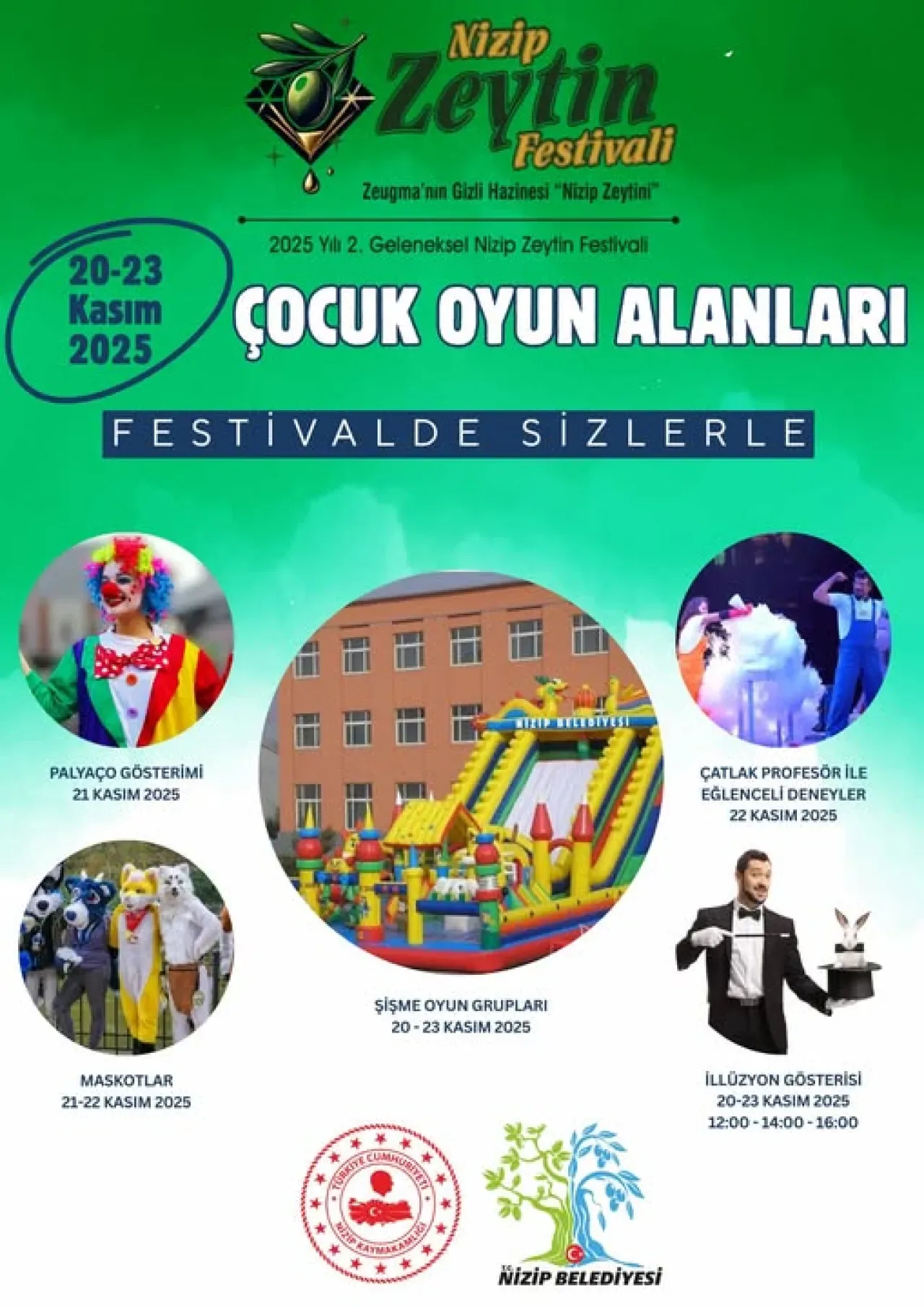 Nizip'te Zeytin Festivali ile Ailece Eğlence ve Lezzet Dolu Günler Nizip'te Zeytin Festivali ile Ailece Eğlence ve Lezzet Dolu Günler