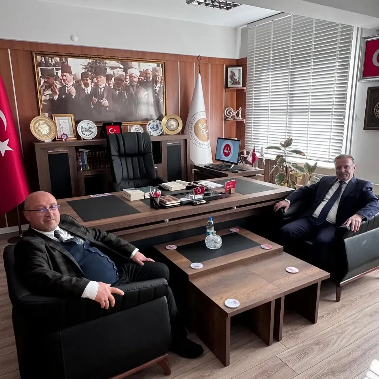 Şereflikoçhisar İlçe Müftülüğü'nde Nezaket Ziyareti Şereflikoçhisar İlçe Müftülüğü'nde Nezaket Ziyareti