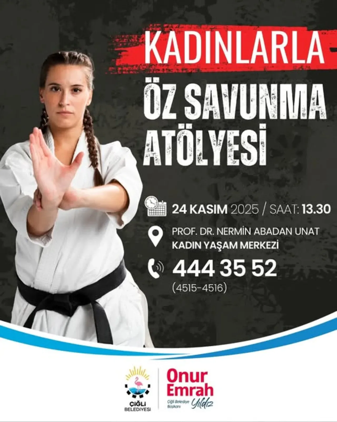 Kadınlara Öz Savunma Eğitimi İçin Önemli Davet Kadınlara Öz Savunma Eğitimi İçin Önemli Davet