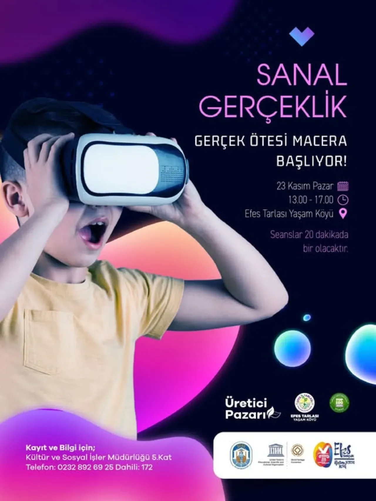 Selçuk'ta Çocuklar için Sanal Gerçeklik Macerası Selçuk'ta Çocuklar için Sanal Gerçeklik Macerası