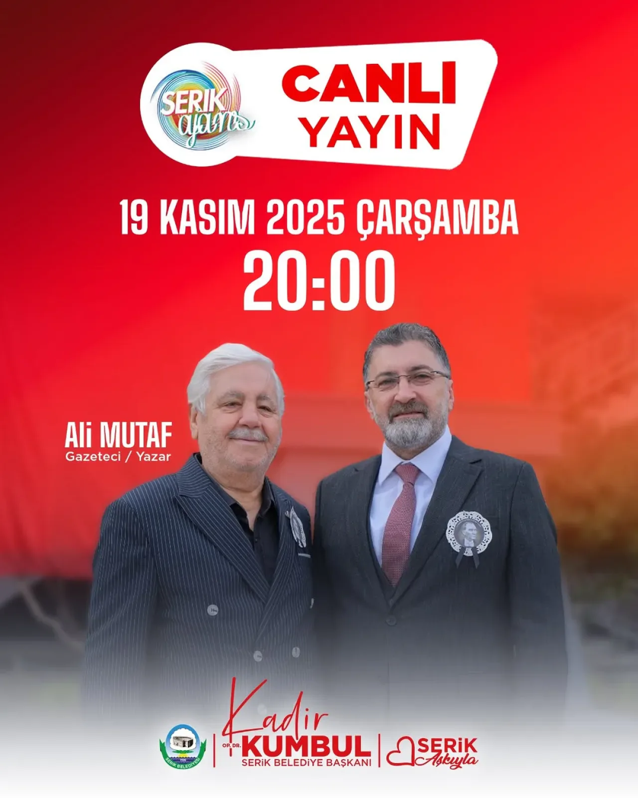 Serik Belediyesi'nin 18 Aylık Hizmet Karnesi ve Yeni Projeler Açıklandı Serik Belediyesi'nin 18 Aylık Hizmet Karnesi ve Yeni Projeler Açıklandı
