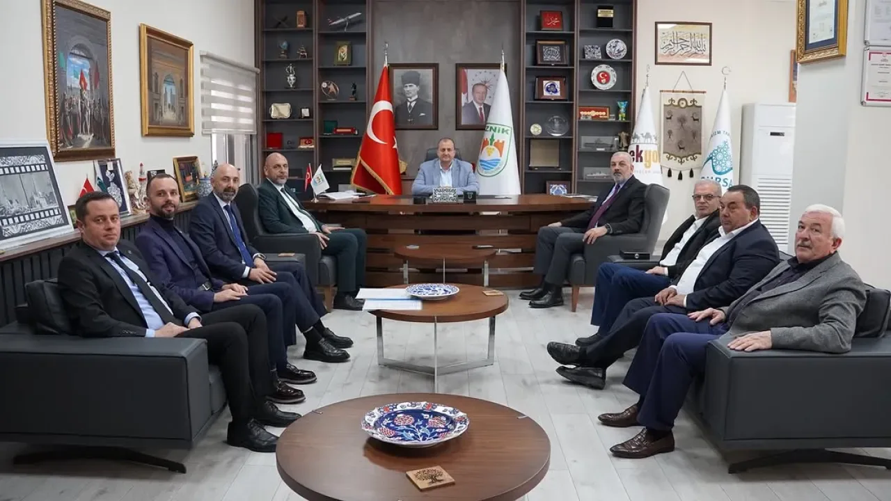 İznik ve Orhangazi Belediyeleri ile TSO Arasında İş Birliği Ziyareti İznik ve Orhangazi Belediyeleri ile TSO Arasında İş Birliği Ziyareti