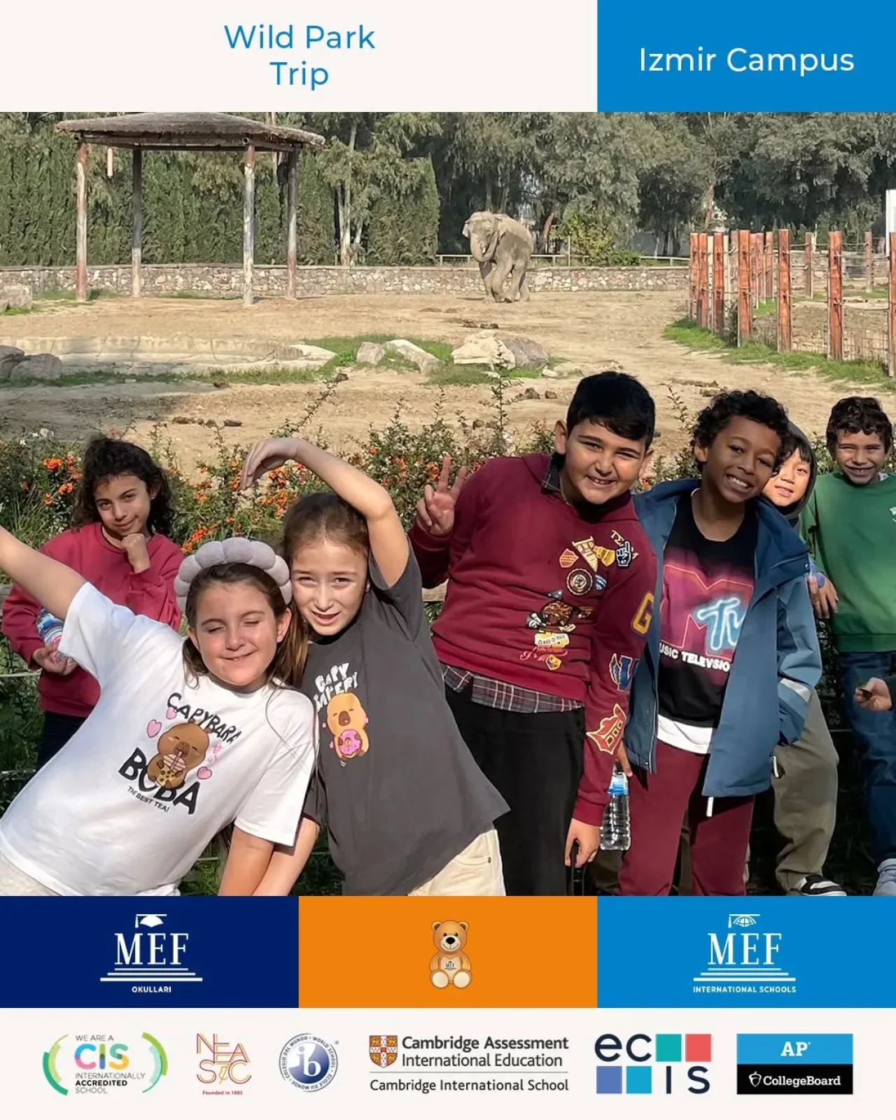 MEF International Schools Öğrencileri İzmir Doğal Yaşam Parkı'nı Ziyaret Etti MEF International Schools Öğrencileri İzmir Doğal Yaşam Parkı'nı Ziyaret Etti