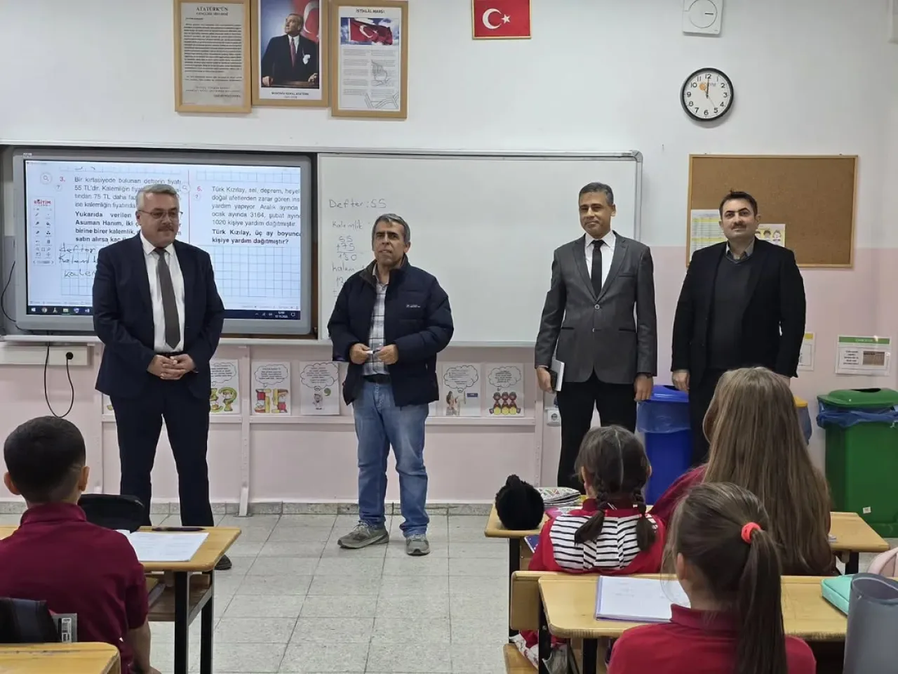 Akyurt'ta Eğitim Ziyareti: Saracalar Okullarındaki Çalışmalar Değerlendirildi Akyurt'ta Eğitim Ziyareti: Saracalar Okullarındaki Çalışmalar Değerlendirildi