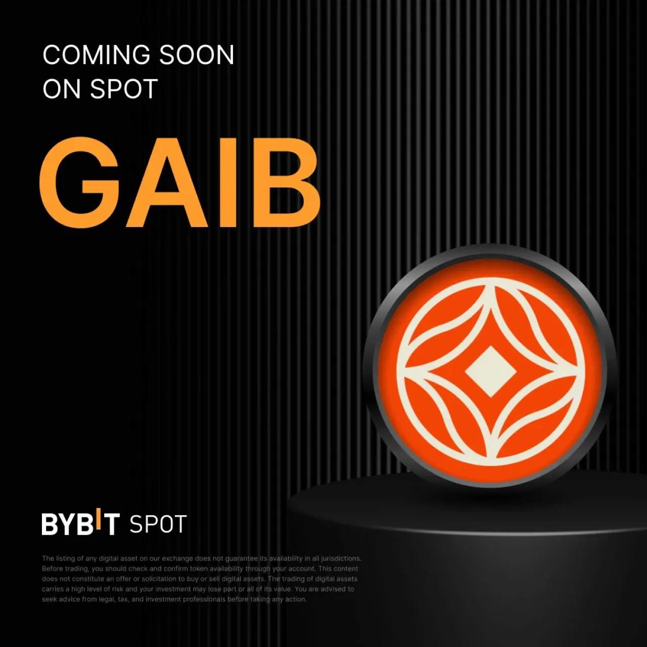 GAIB, Bybit Spot Borsasında İşlem Görmeye Başlıyor ve 4 Milyon GAIB Ödül Havuzu Duyuruldu GAIB, Bybit Spot Borsasında İşlem Görmeye Başlıyor ve 4 Milyon GAIB Ödül Havuzu Duyuruldu