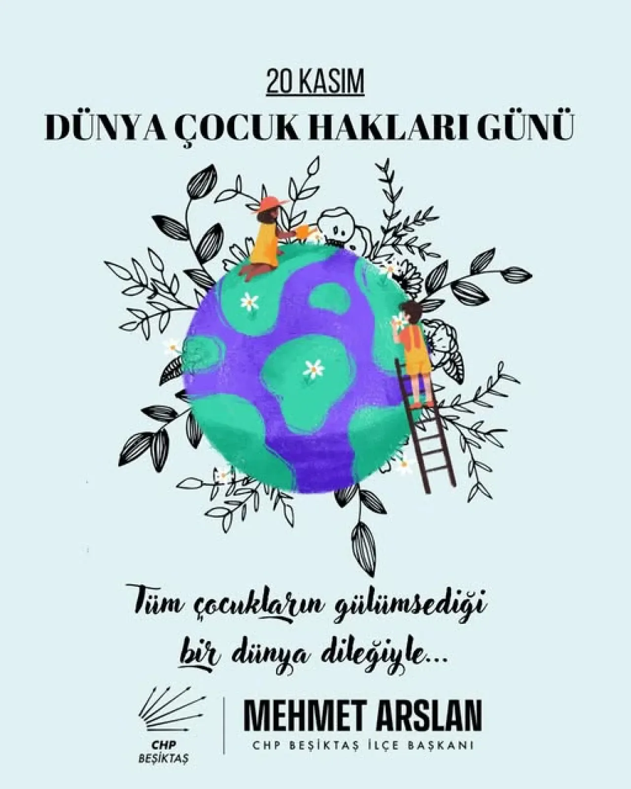 20 Kasım Dünya Çocuk Hakları Günü'nde Anlamlı Açıklama 20 Kasım Dünya Çocuk Hakları Günü'nde Anlamlı Açıklama