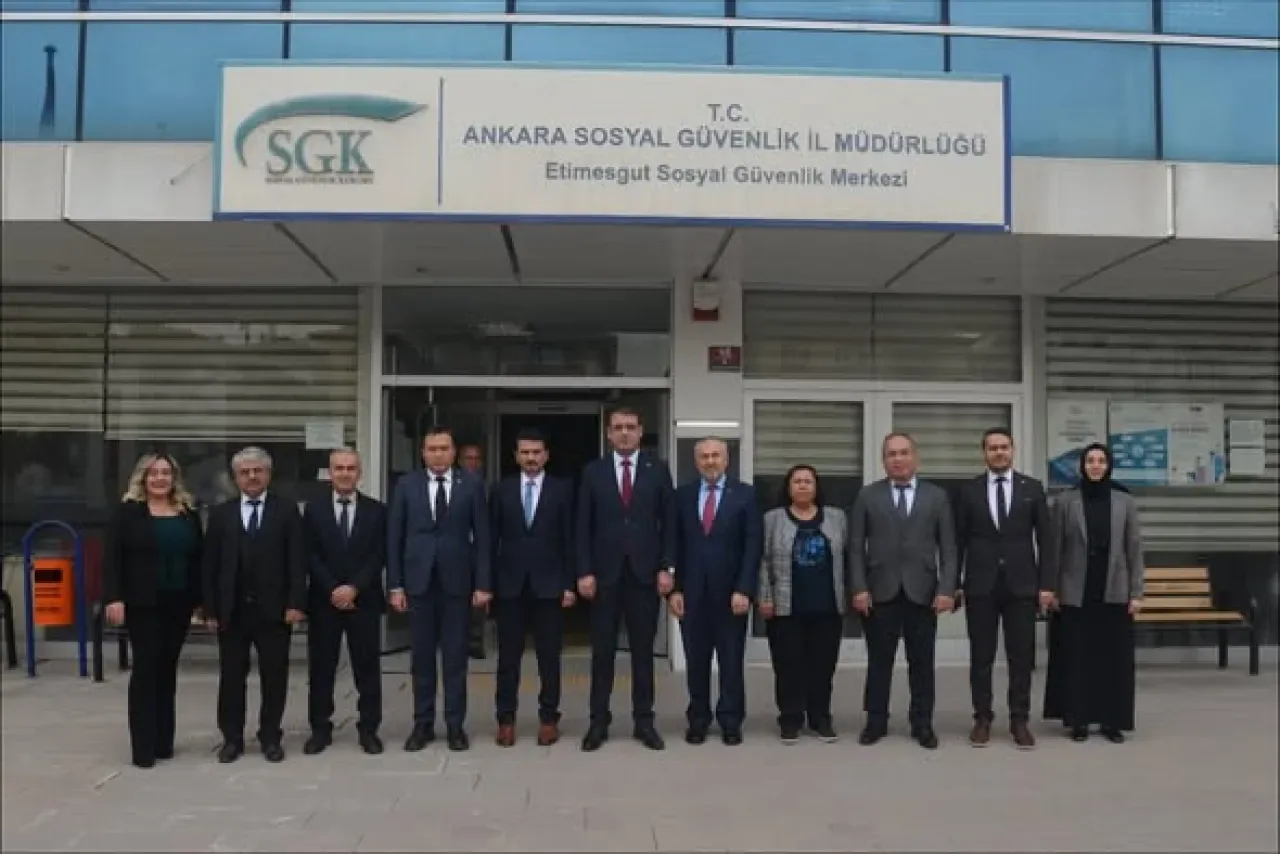 Ankara'da Sosyal Güvenlik Merkezi'nde İnceleme Ankara'da Sosyal Güvenlik Merkezi'nde İnceleme