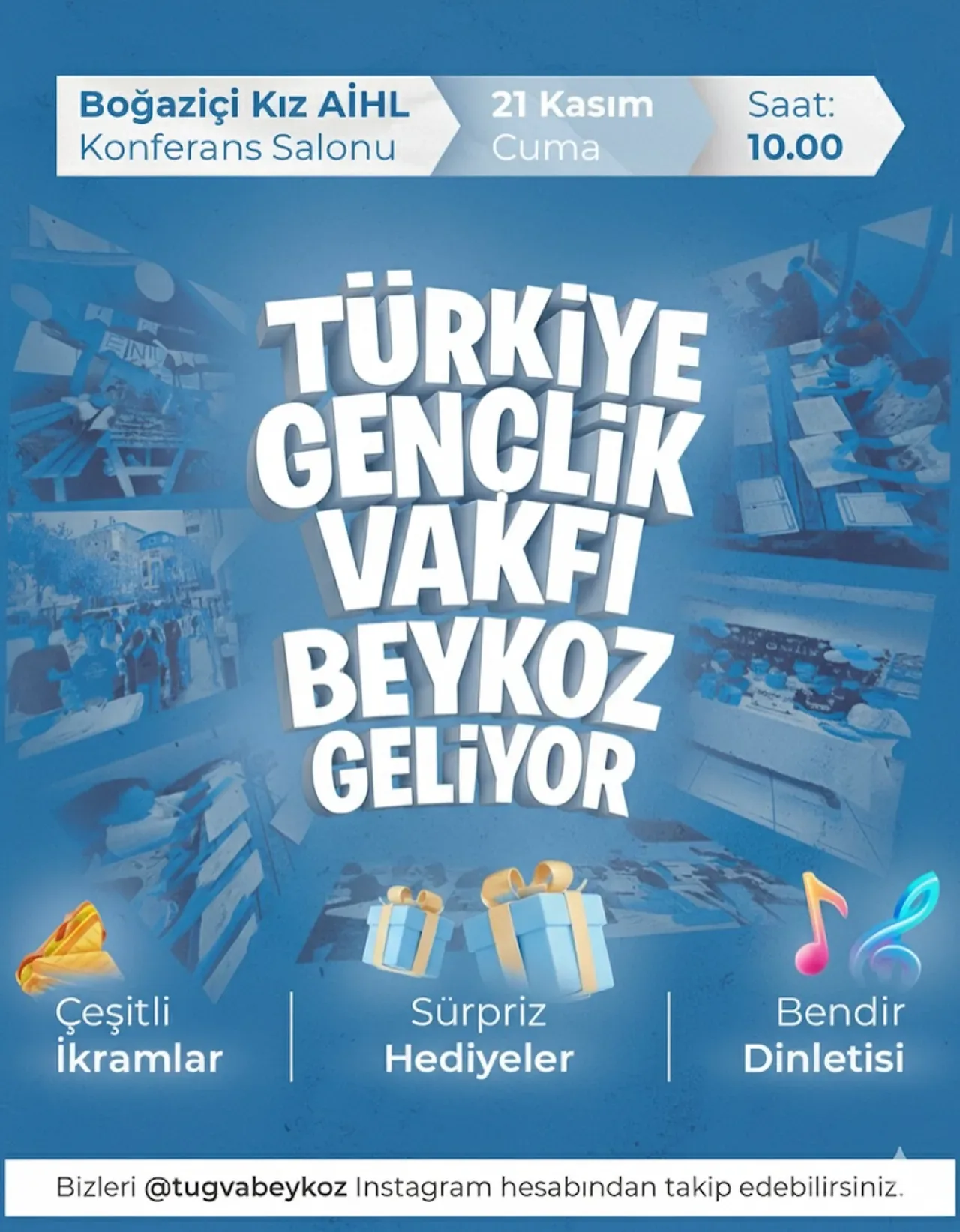 TÜGVA Beykoz, Boğaziçi Kız AİHL'de Öğrencilerle Buluşuyor TÜGVA Beykoz, Boğaziçi Kız AİHL'de Öğrencilerle Buluşuyor