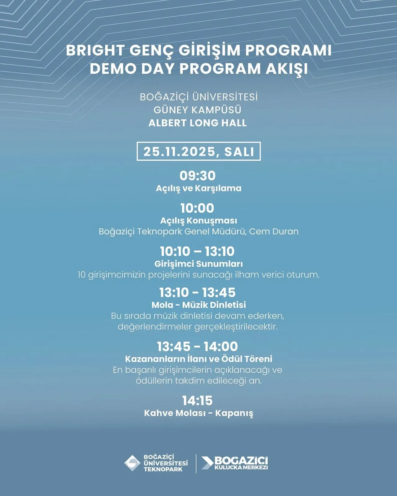 Boğaziçi'nden Geleceğin Girişimleri "Demo Day" ile Görücüye Çıkıyor Boğaziçi'nden Geleceğin Girişimleri "Demo Day" ile Görücüye Çıkıyor