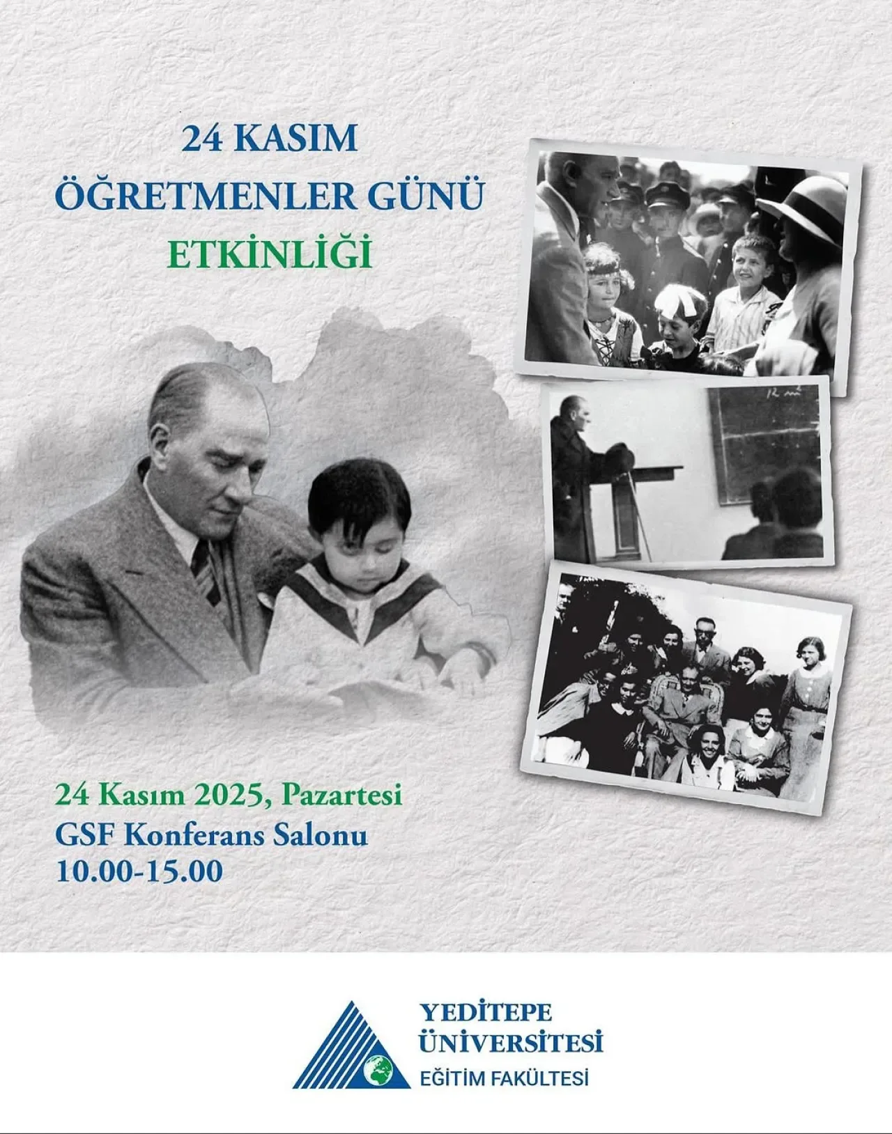 Yeditepe Üniversitesi'nden 24 Kasım Öğretmenler Günü'ne Özel Anlamlı Program Yeditepe Üniversitesi'nden 24 Kasım Öğretmenler Günü'ne Özel Anlamlı Program