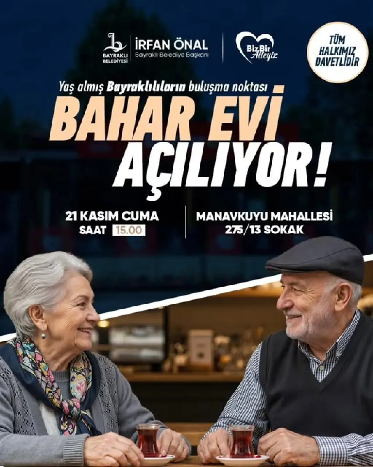 Bayraklı'da Yeni Sosyal Dayanışma Merkezi: Bahar Evi Kapılarını Açıyor Bayraklı'da Yeni Sosyal Dayanışma Merkezi: Bahar Evi Kapılarını Açıyor