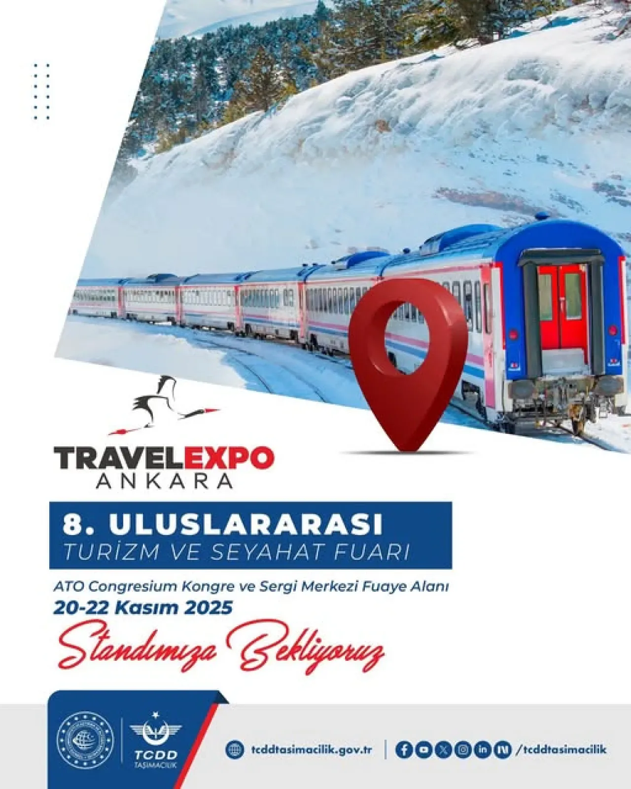 Travel Expo Ankara'da Turistik Trenler Rüzgarı Esecek Travel Expo Ankara'da Turistik Trenler Rüzgarı Esecek