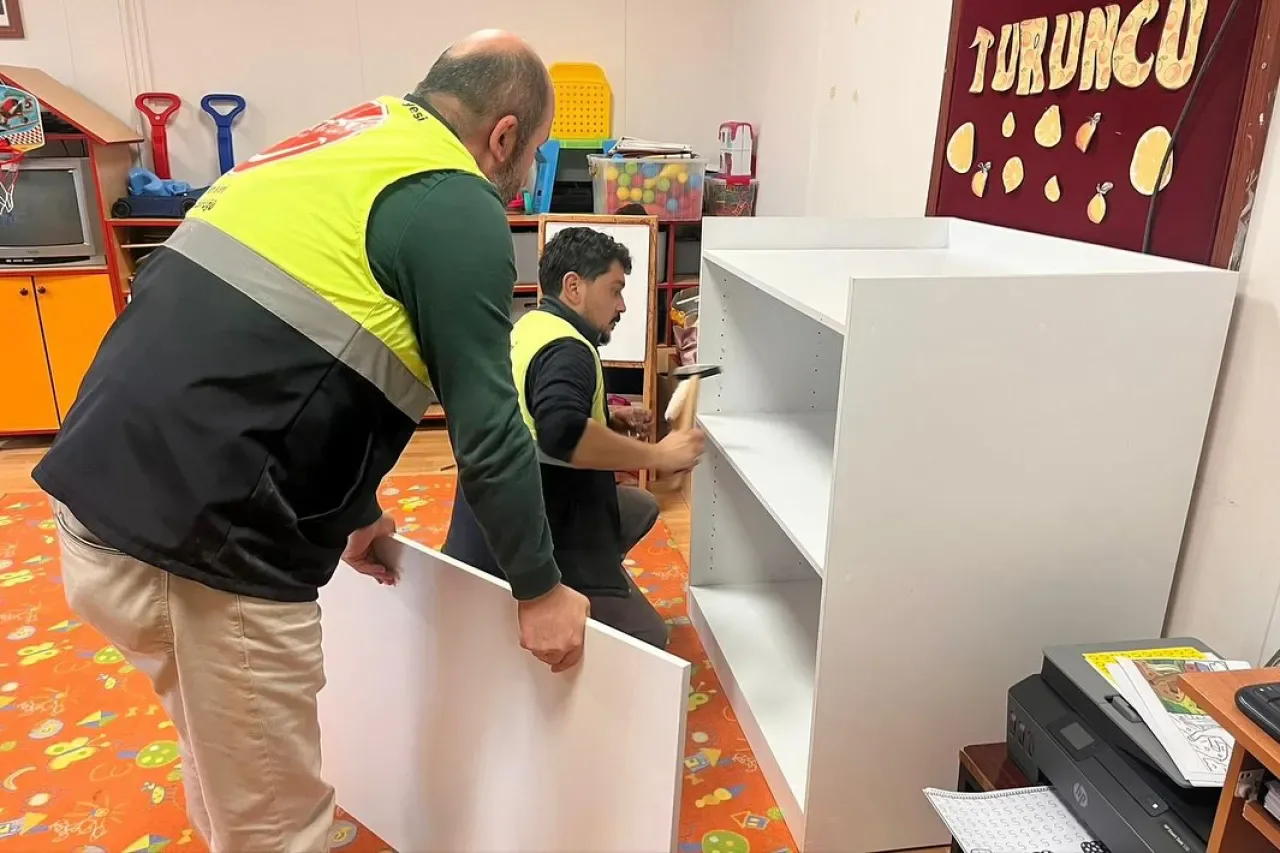 Şile Belediyesi, Üvezli Yıldız Aytaman İlkokulu'na Özel Dolap Üretti Şile Belediyesi, Üvezli Yıldız Aytaman İlkokulu'na Özel Dolap Üretti