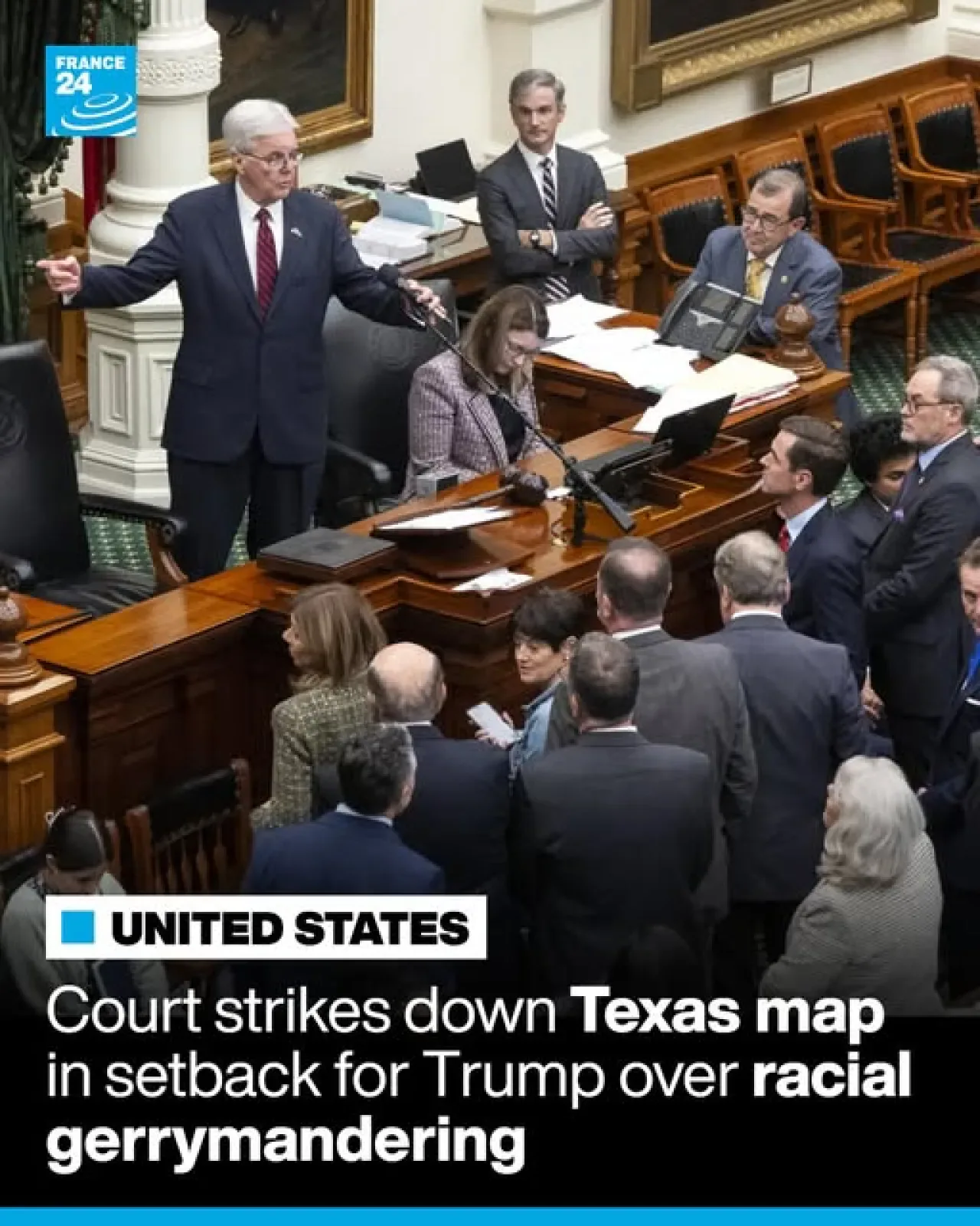 ABD Federal Mahkemesi, Texas'ın Cumhuriyetçiler Tarafından Hazırlanan Seçim Haritasını İptal Etti ABD Federal Mahkemesi, Texas'ın Cumhuriyetçiler Tarafından Hazırlanan Seçim Haritasını İptal Etti