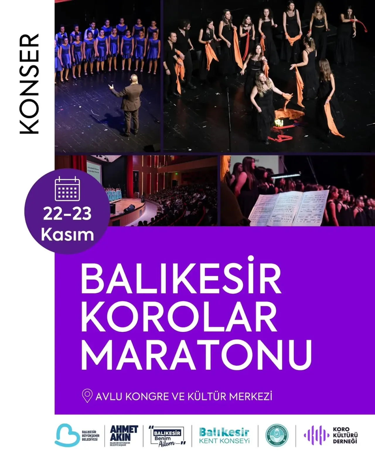 Balıkesir Korolar Maratonu İle Müzik Tutkunları Buluşuyor Balıkesir Korolar Maratonu İle Müzik Tutkunları Buluşuyor