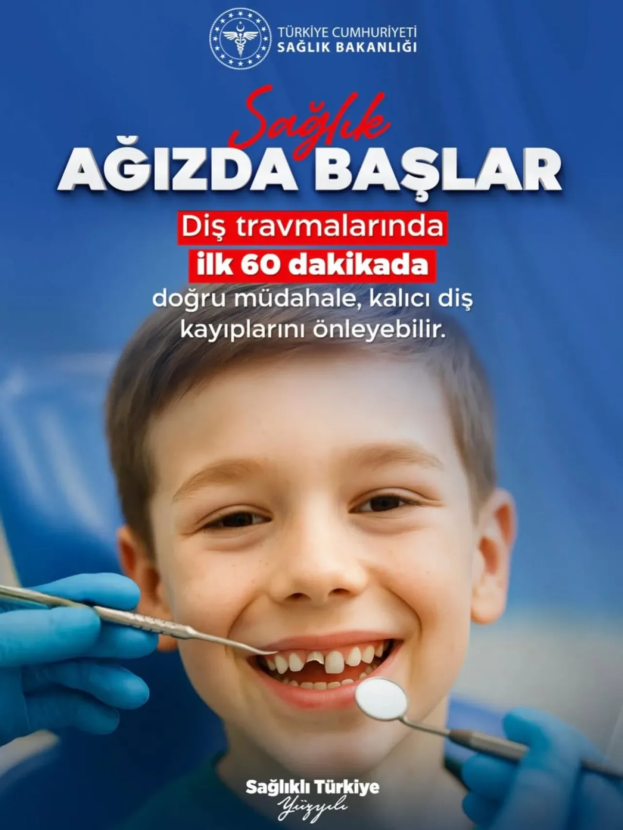 Antalya'da Diş Travmalarında İlk 60 Dakikaya Dikkat Çekildi Antalya'da Diş Travmalarında İlk 60 Dakikaya Dikkat Çekildi