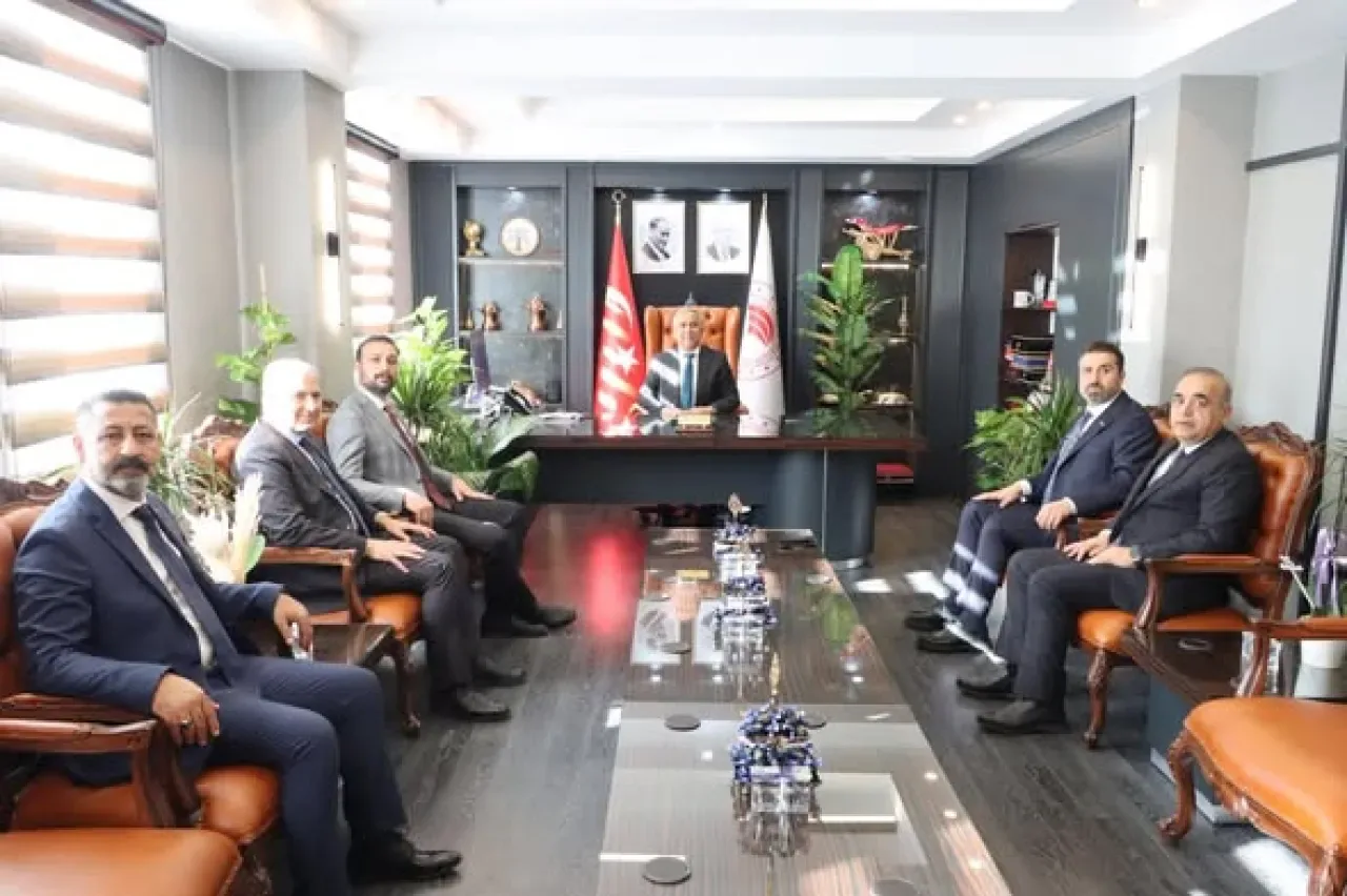 ASKON Gaziantep Şubesi, İl Tarım Müdürü İbrahim Sağlam'ı Ziyaret Etti ASKON Gaziantep Şubesi, İl Tarım Müdürü İbrahim Sağlam'ı Ziyaret Etti
