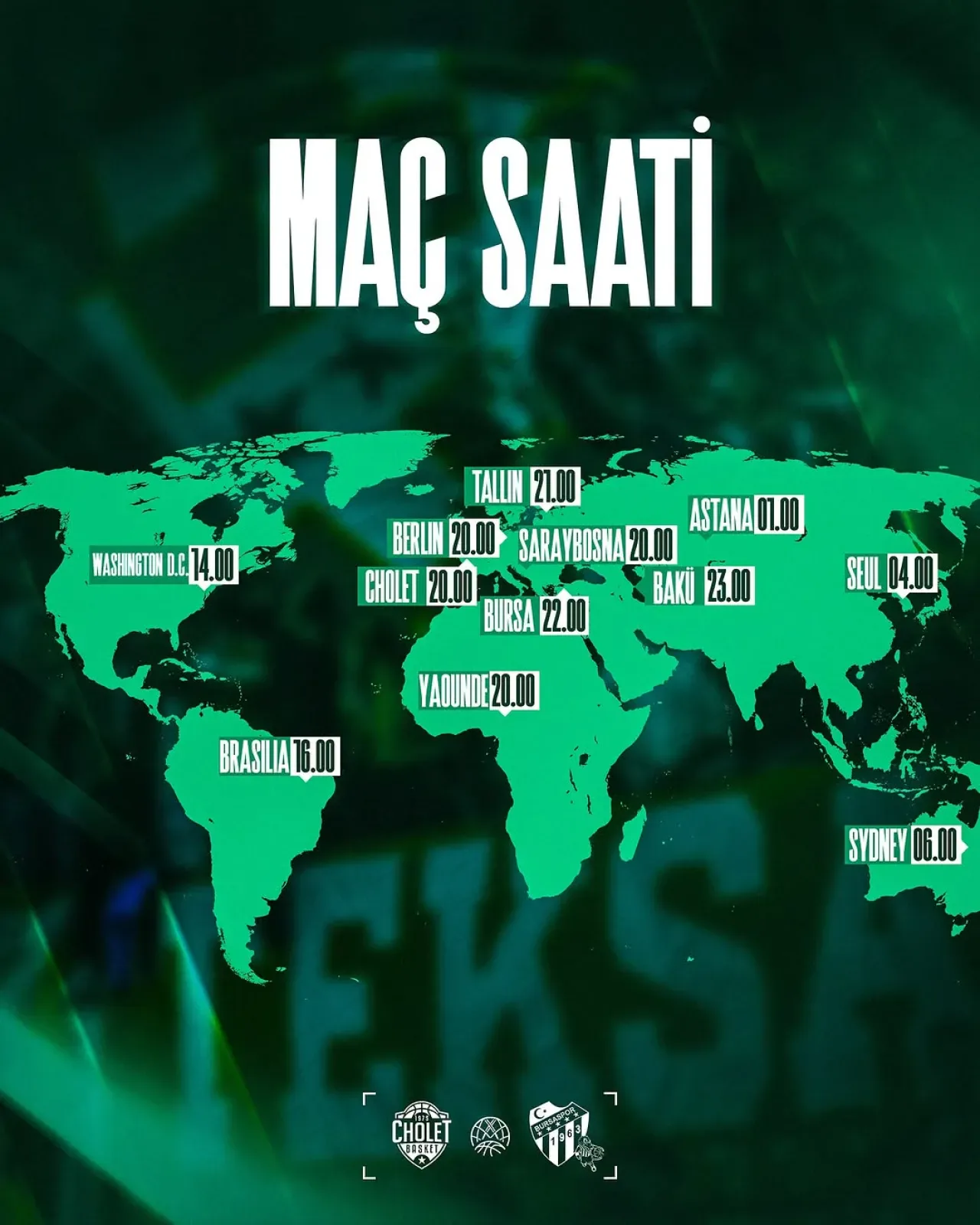 Bursaspor Basketbol, Cholet Basket Maçına Hazır Bursaspor Basketbol, Cholet Basket Maçına Hazır