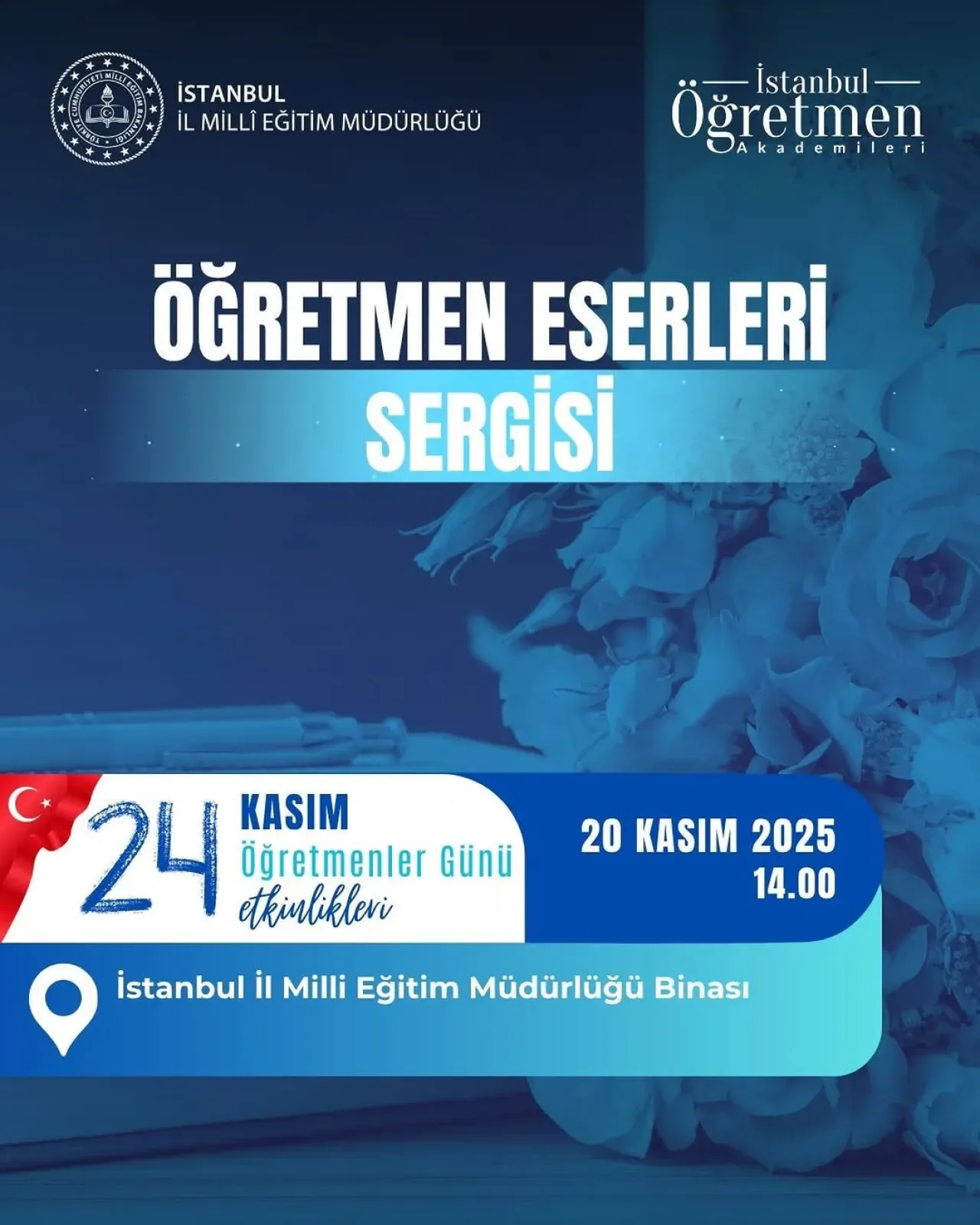 Kâğıthane'de Öğretmenler Günü'ne Özel Sanat Sergisi Kâğıthane'de Öğretmenler Günü'ne Özel Sanat Sergisi