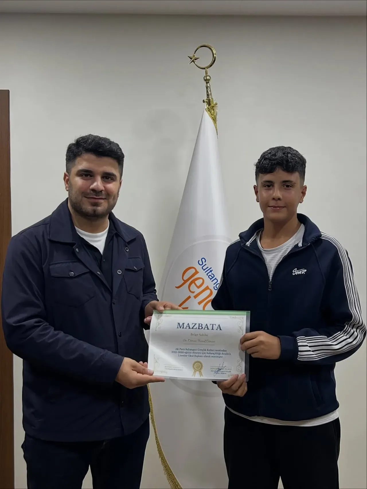 AK Parti Sultangazi Gençlik Kolları'ndan Lise Başkanlığı Ataması AK Parti Sultangazi Gençlik Kolları'ndan Lise Başkanlığı Ataması