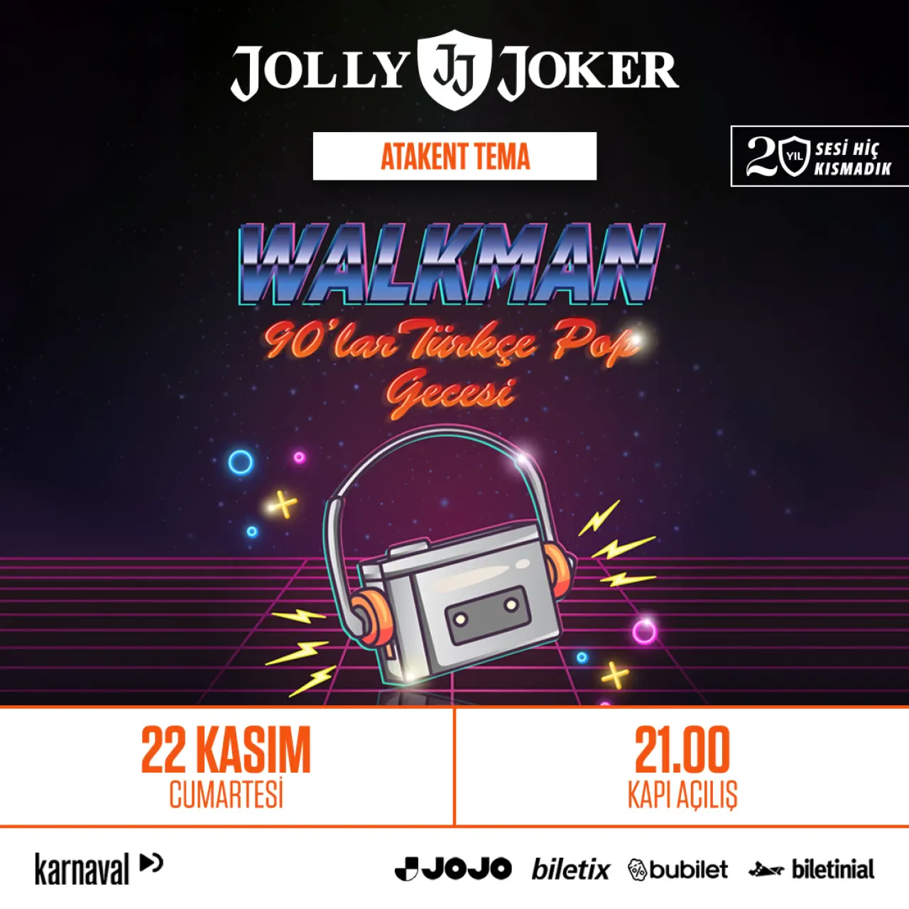 Mersin'de Nostaljik Türkçe Pop Gecesi: 90'lar ve 2000'ler Jolly Joker'de Canlanıyor Mersin'de Nostaljik Türkçe Pop Gecesi: 90'lar ve 2000'ler Jolly Joker'de Canlanıyor