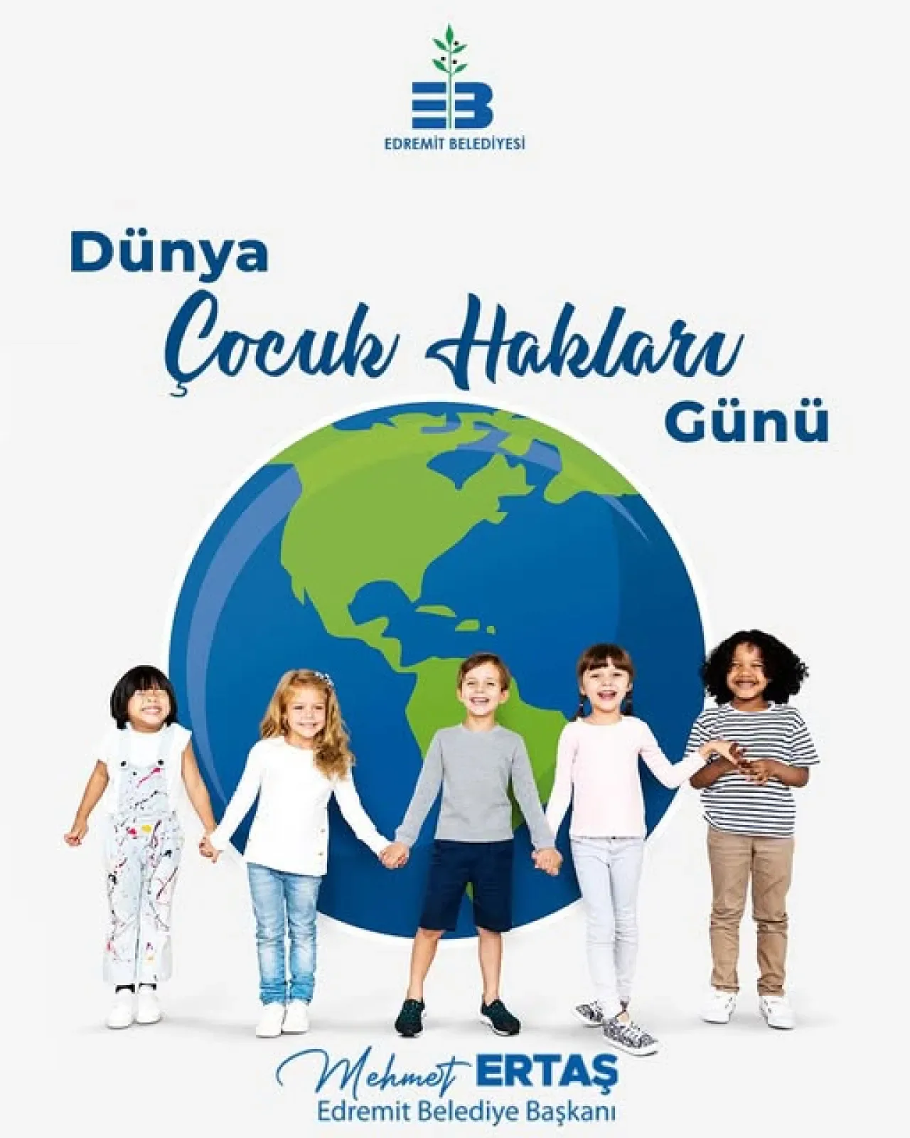 Edremit Belediyesi'nden 20 Kasım Dünya Çocuk Hakları Günü Mesajı Edremit Belediyesi'nden 20 Kasım Dünya Çocuk Hakları Günü Mesajı