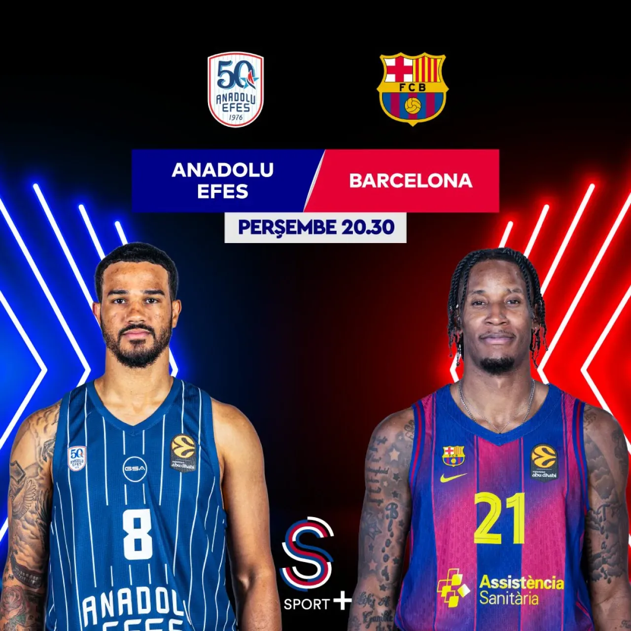 Anadolu Efes, EuroLeague'de Barcelona'yı Konuk Edecek Anadolu Efes, EuroLeague'de Barcelona'yı Konuk Edecek
