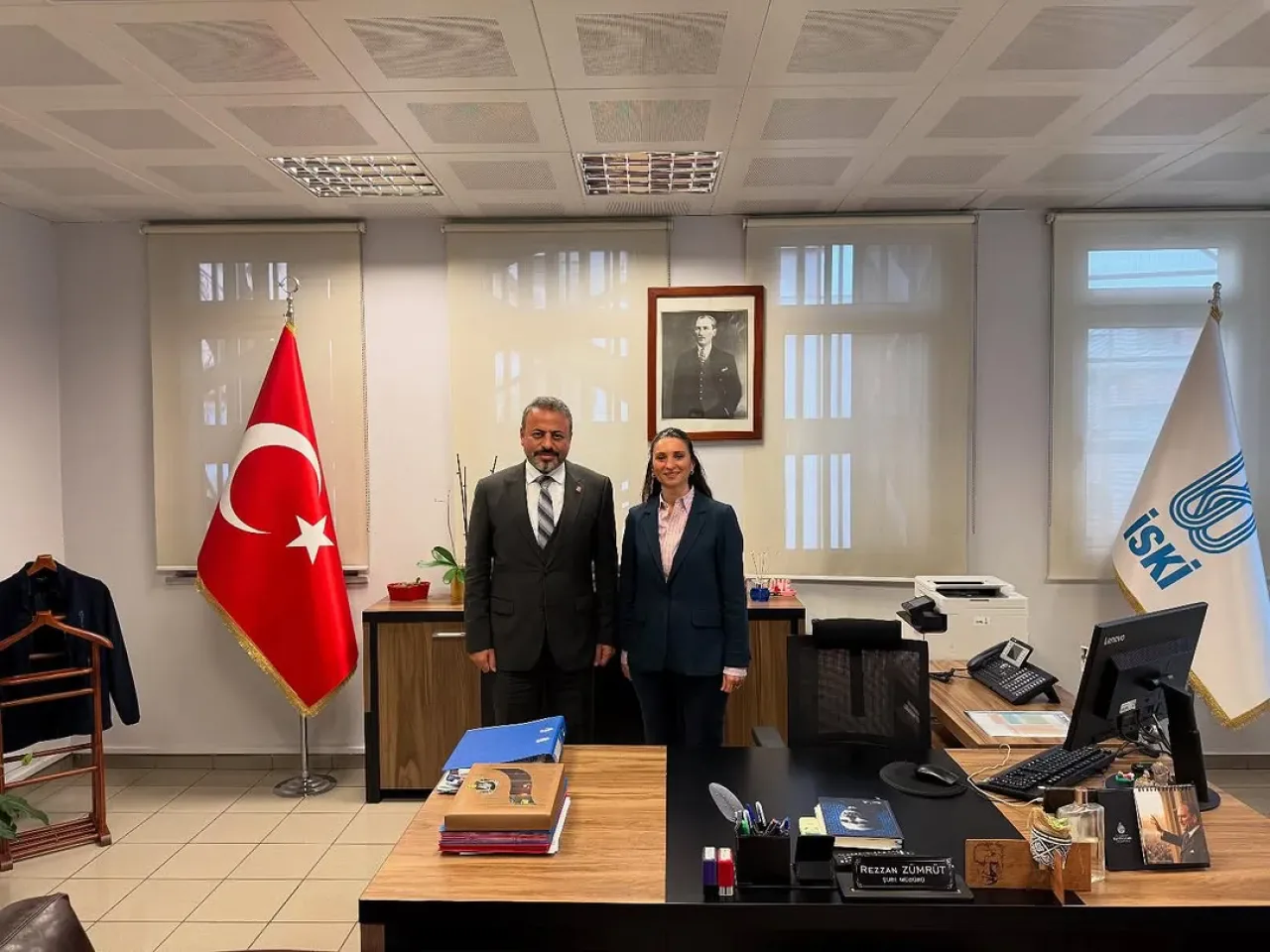 CHP Ümraniye İlçe Başkanlığı, İSKİ Ümraniye Şube Müdürü'nü Ziyaret Etti CHP Ümraniye İlçe Başkanlığı, İSKİ Ümraniye Şube Müdürü'nü Ziyaret Etti