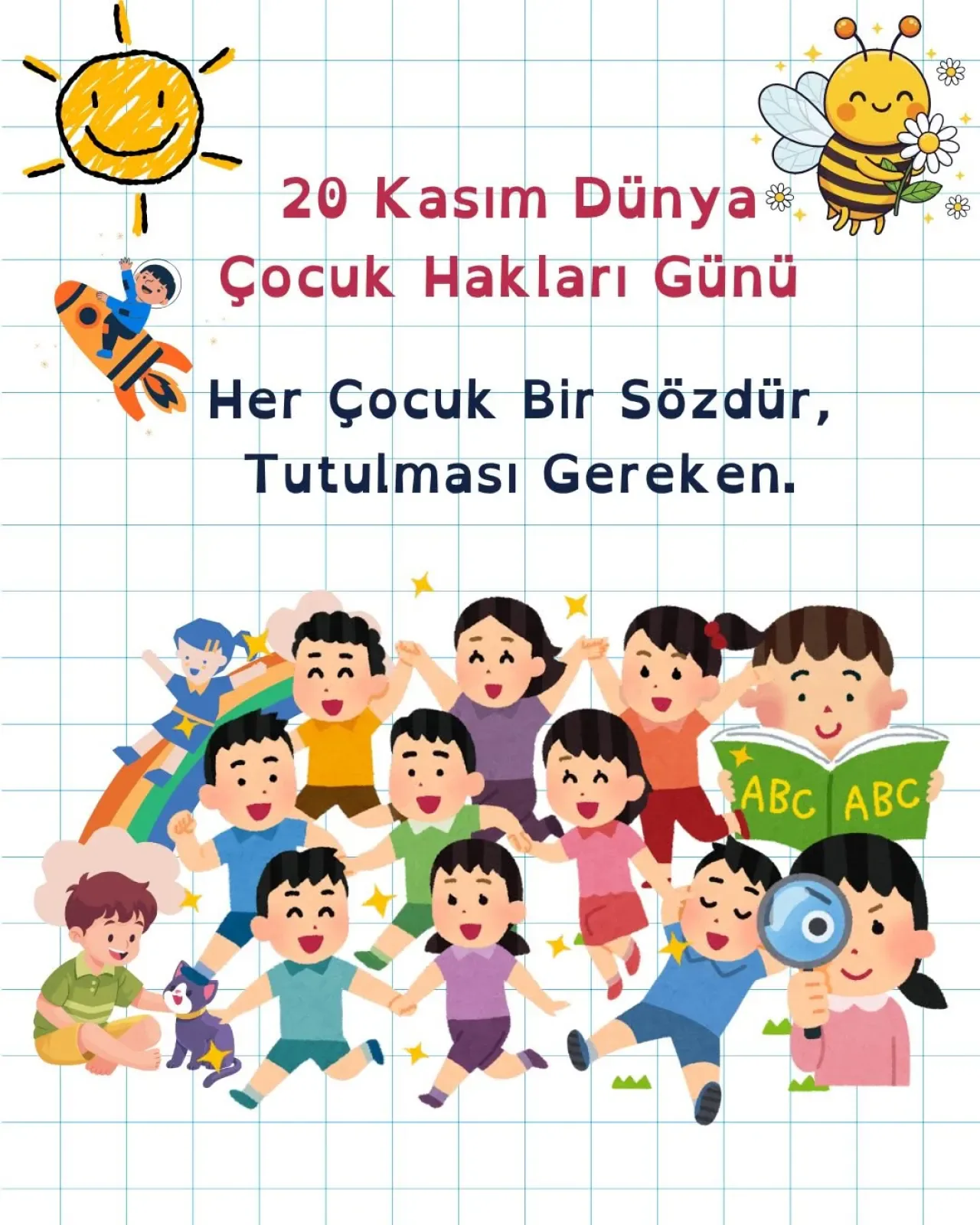 İTÜ Gönüllülük Kulübü'nden Dünya Çocuk Hakları Günü'nde Anlamlı Çağrı İTÜ Gönüllülük Kulübü'nden Dünya Çocuk Hakları Günü'nde Anlamlı Çağrı