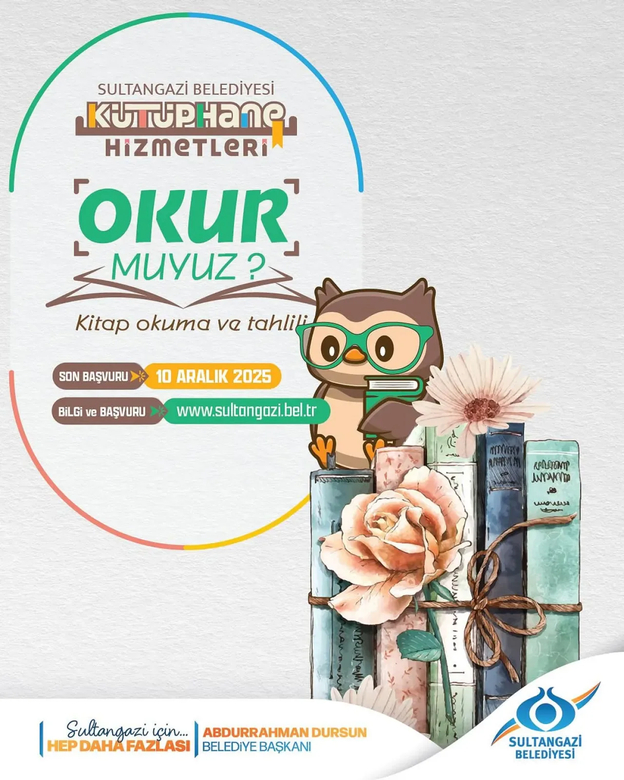 Sultangazi'de Kitap Severler İçin Özel Okuma Etkinliği: "Okur Muyuz?" Sultangazi'de Kitap Severler İçin Özel Okuma Etkinliği: "Okur Muyuz?"